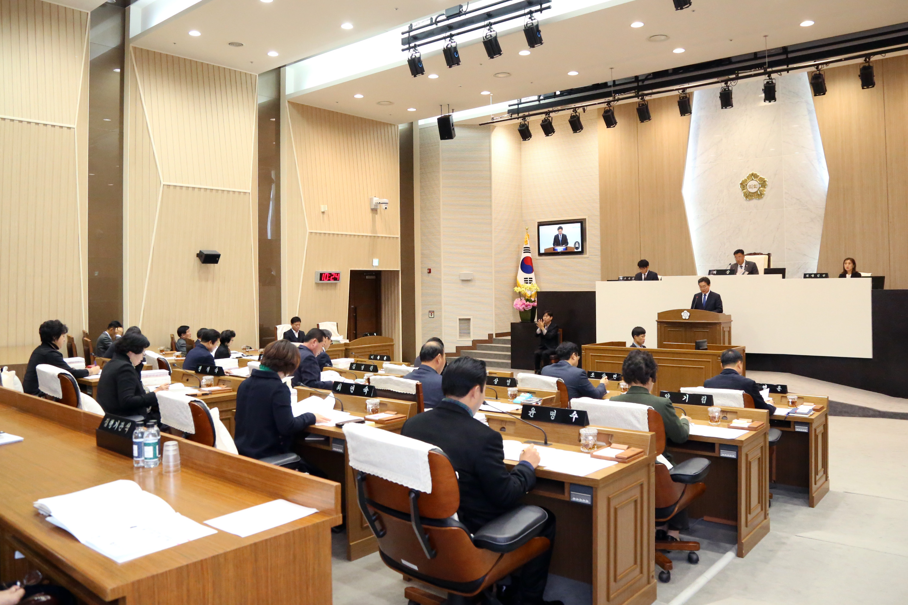 당진시의회, 제58회 제2차 정례회 개회