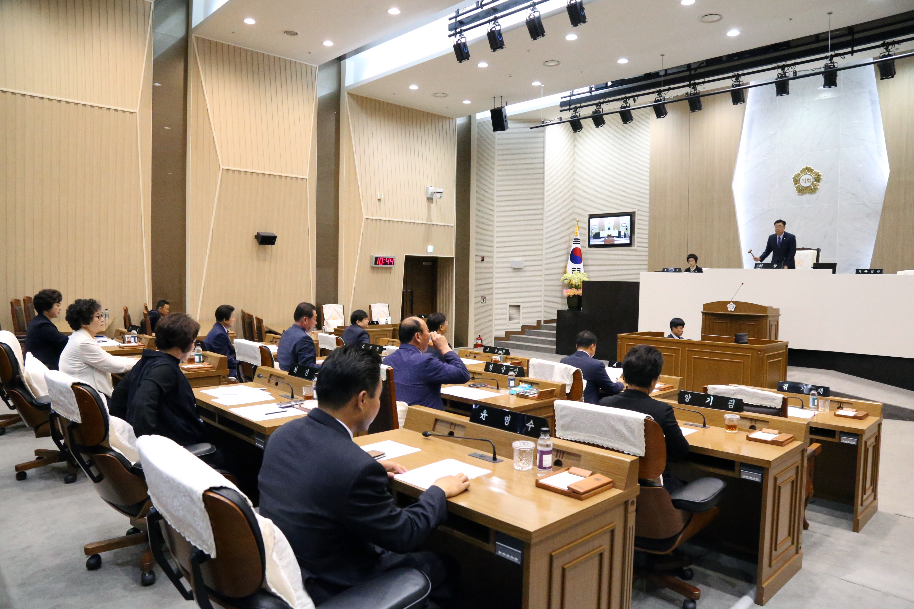 제54회 임시회 개회 및 제3대 당진시의회 전반기 의장단 선출