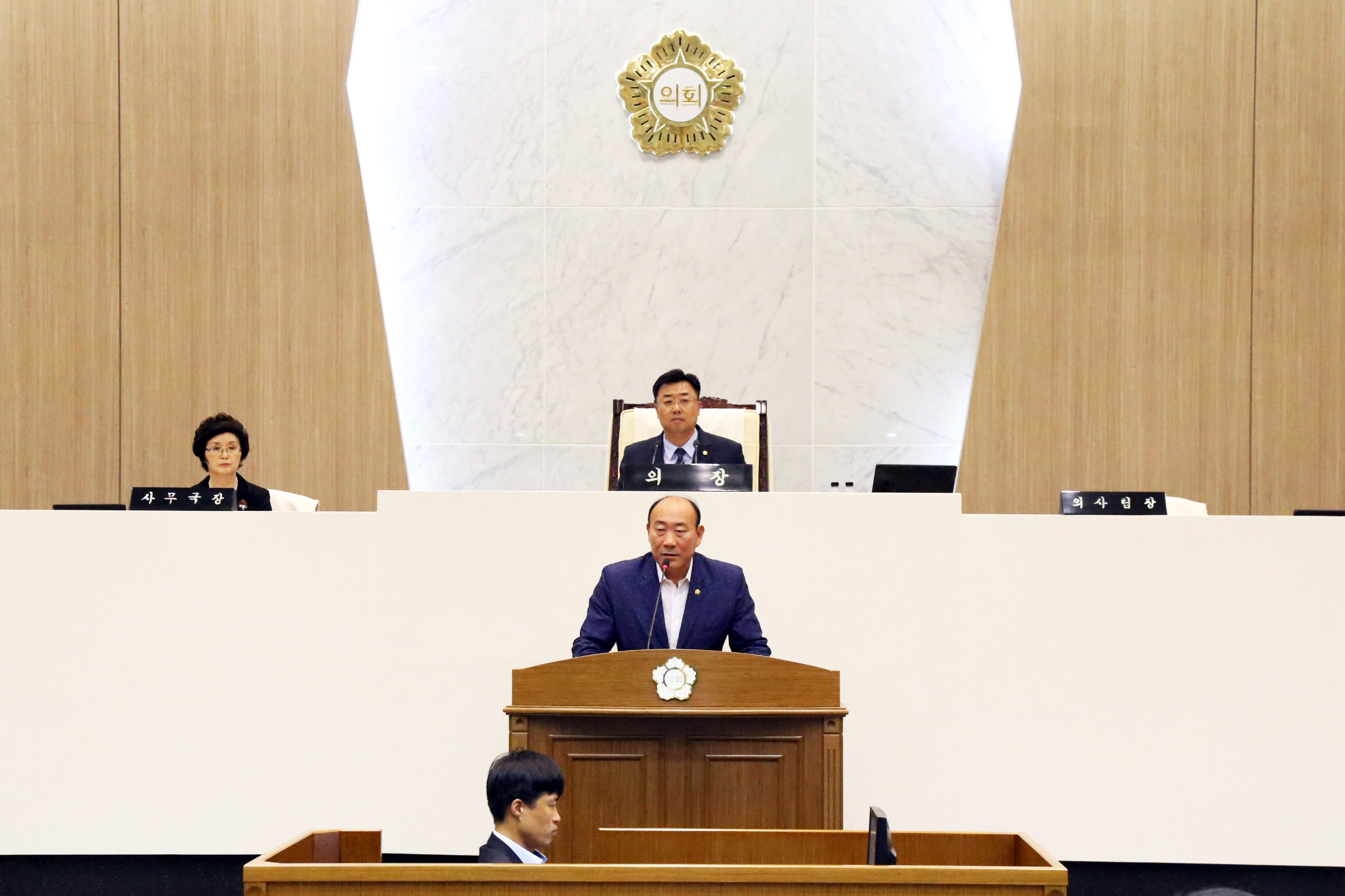 제54회 임시회 개회 및 제3대 당진시의회 전반기 의장단 선출