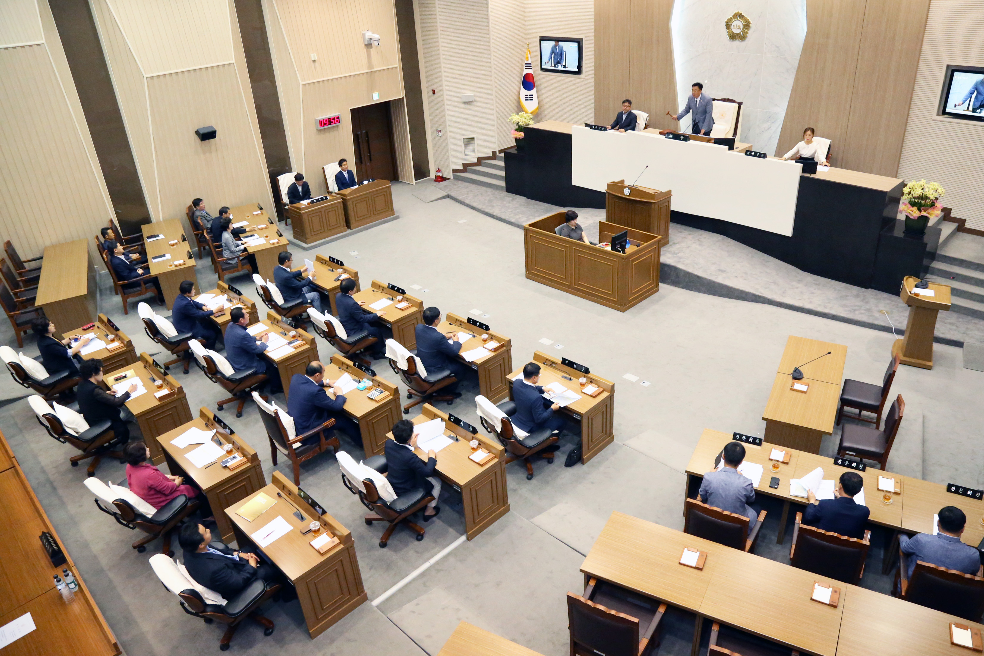 제55회 당진시의회 임시회 개회