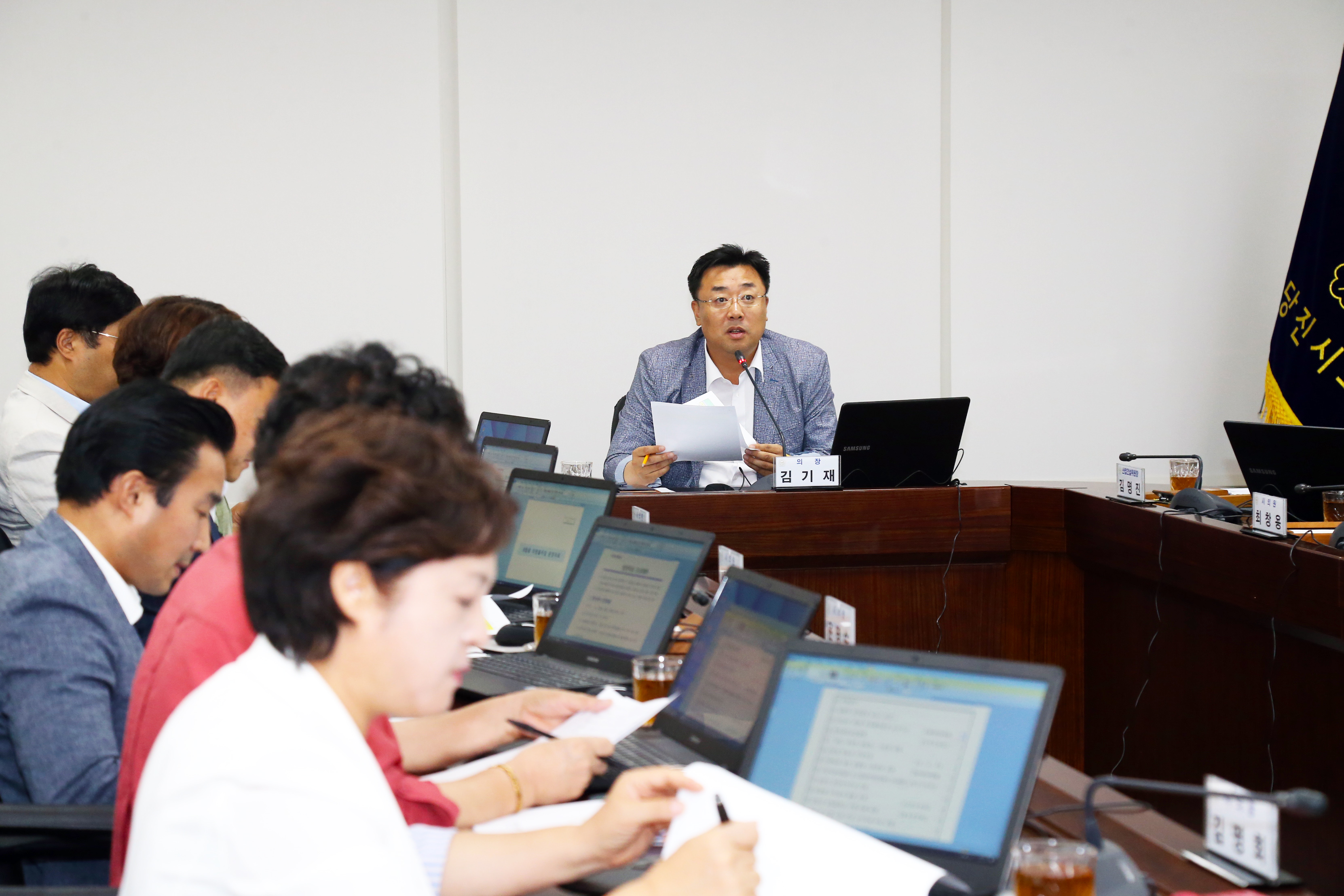 제3대 당진시의회, 개원 후 첫 의원출무일 운영