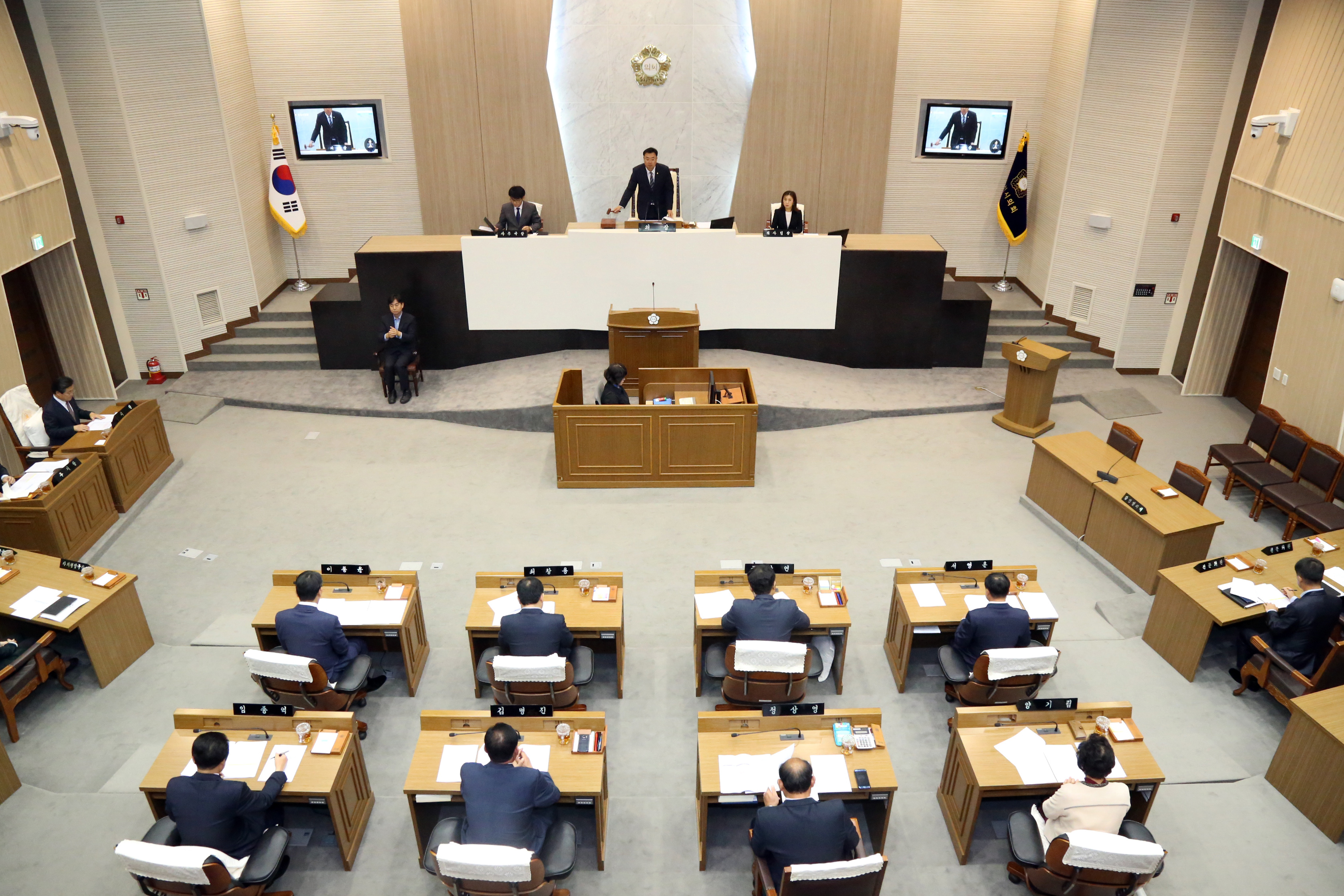 제57회 당진시의회 임시회 개회