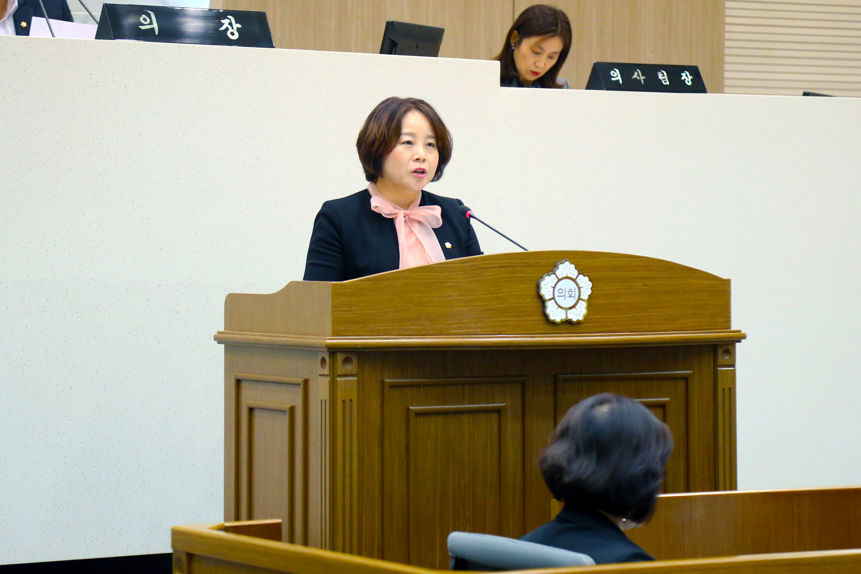 최연숙 당진시의회 의원, 당진시 교육경비 확대 및 지원 촉구