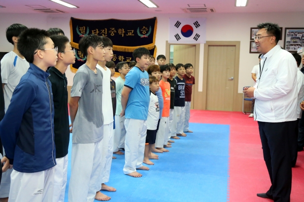 제70회 충남도민체전 선수단 격려_3