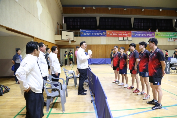 제70회 충남도민 체육대회 참가 선수 격려 방문_2