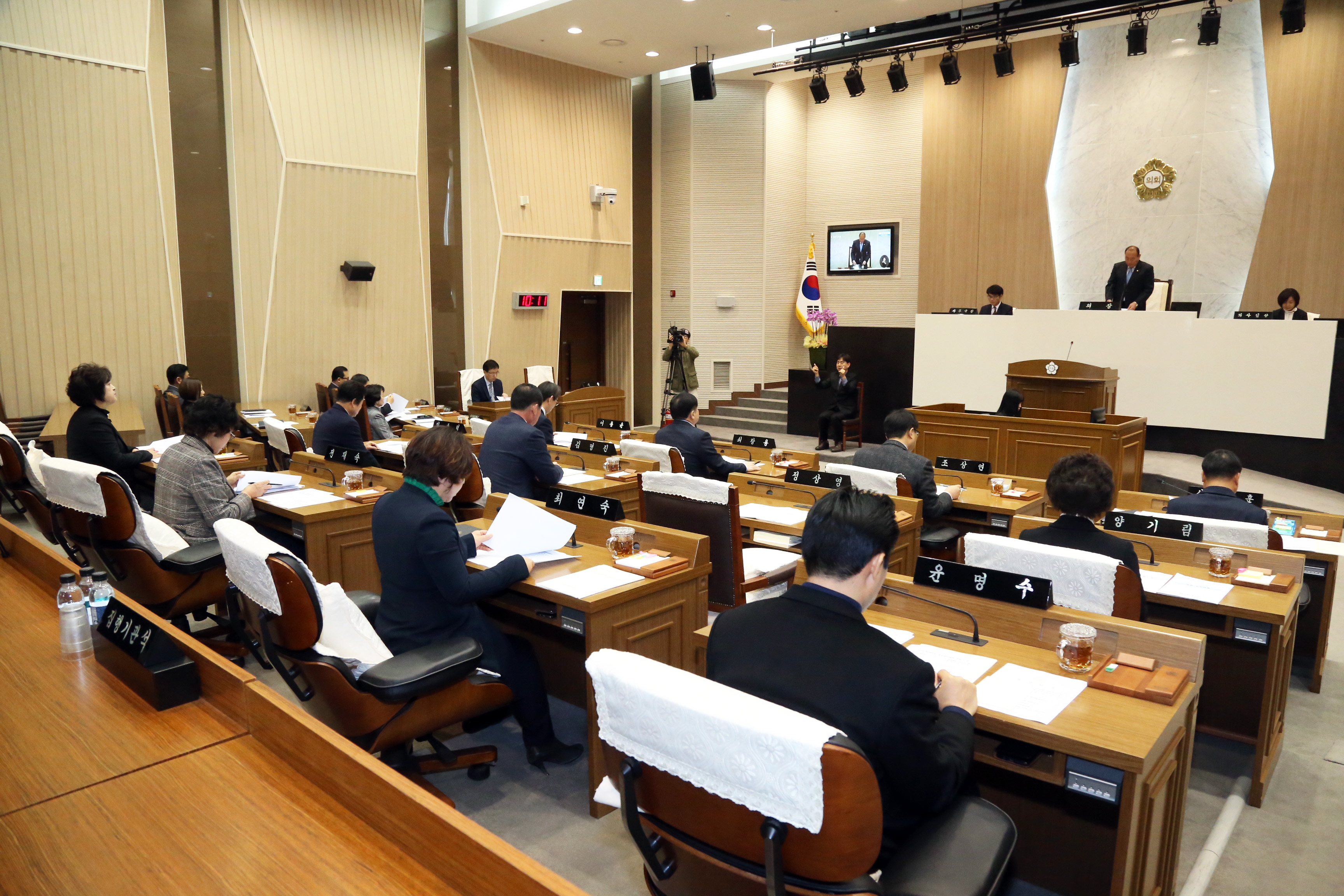 당진시의회, 제60회 임시회 개회