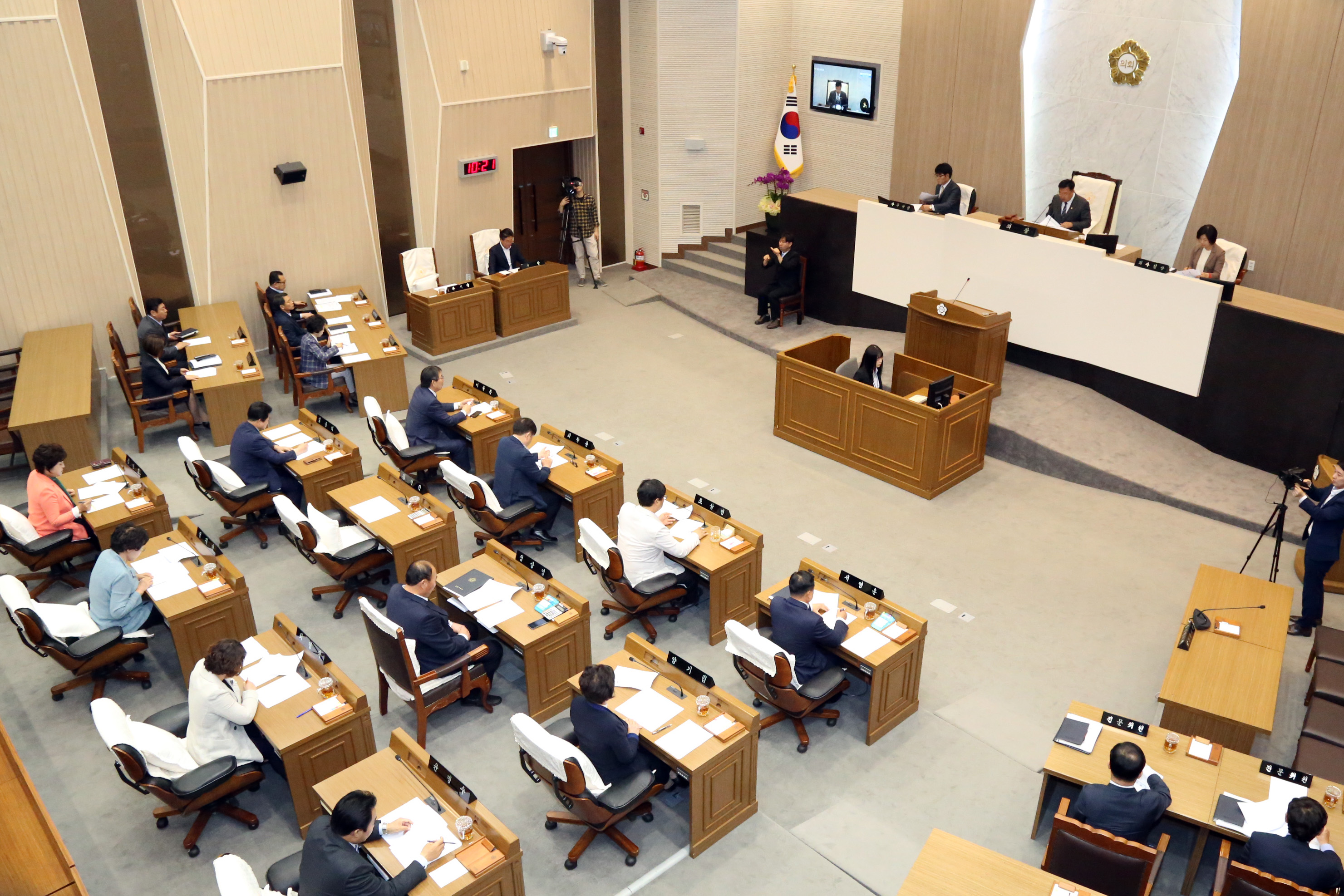 당진시의회, 제62회 임시회 개회