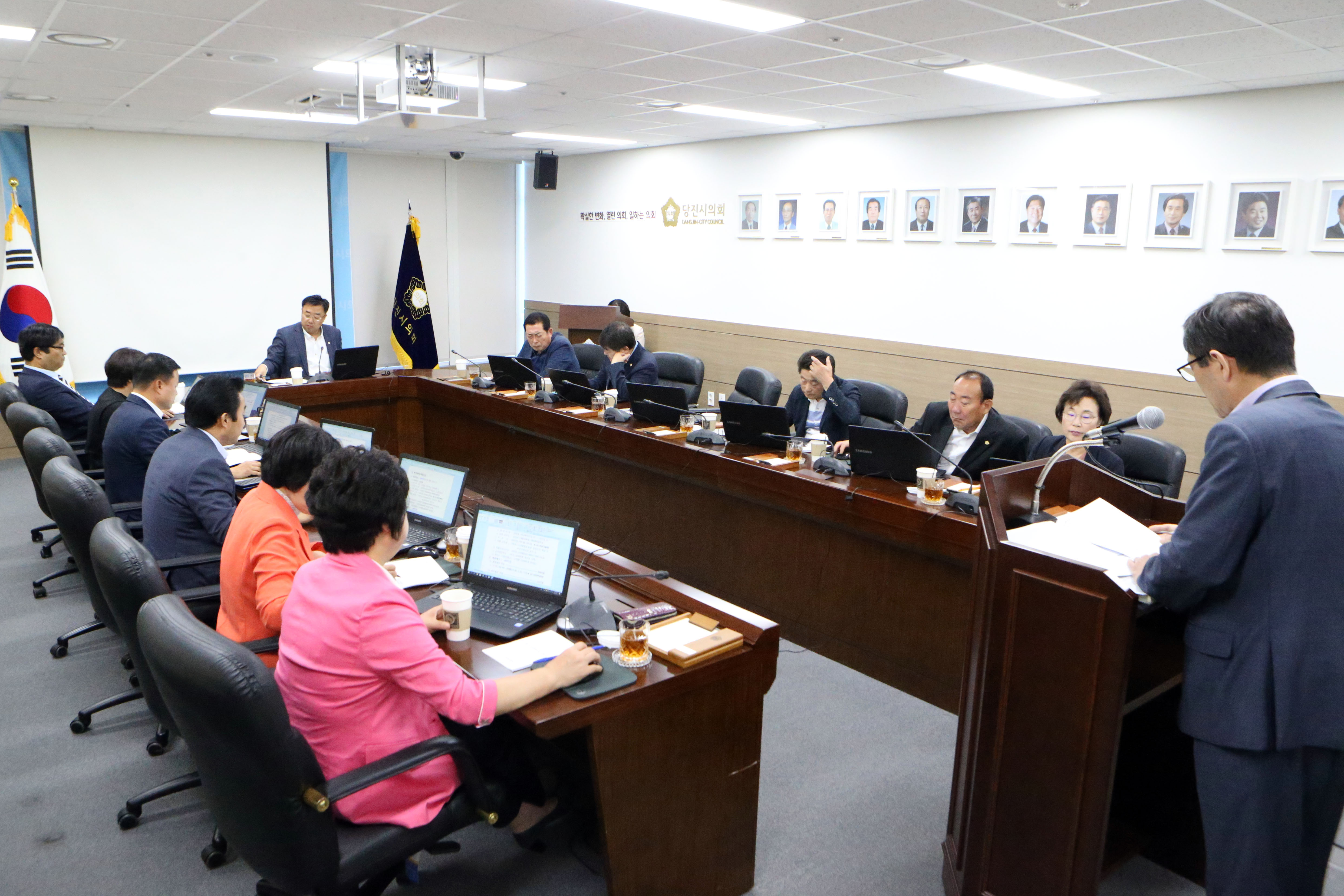 당진시의회, 9월 중 의원출무일 개최