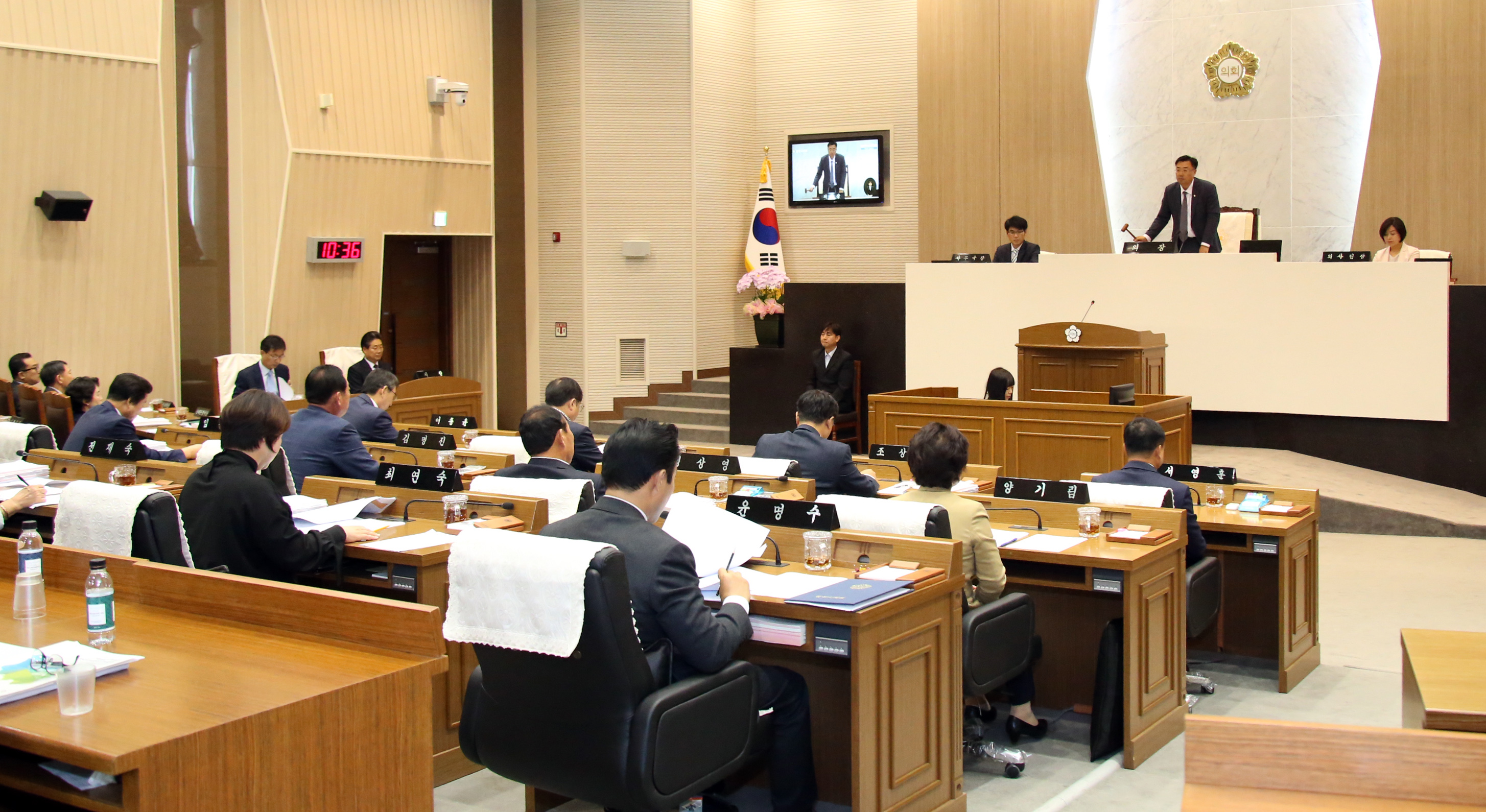 당진시의회, 제66회 임시회 개회