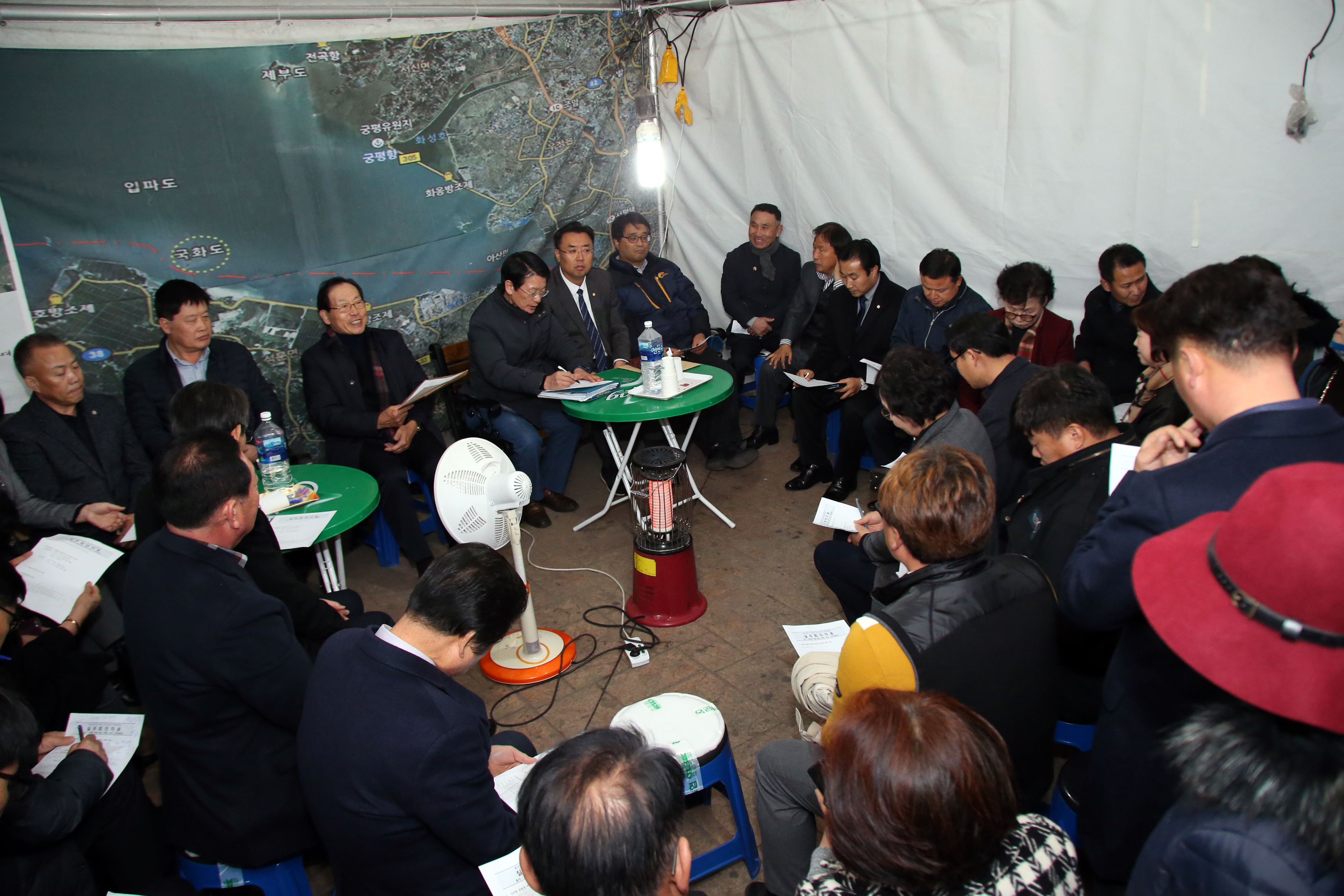 당진시의회, 당진땅 수호 범시민 대책위 실무회의 참석