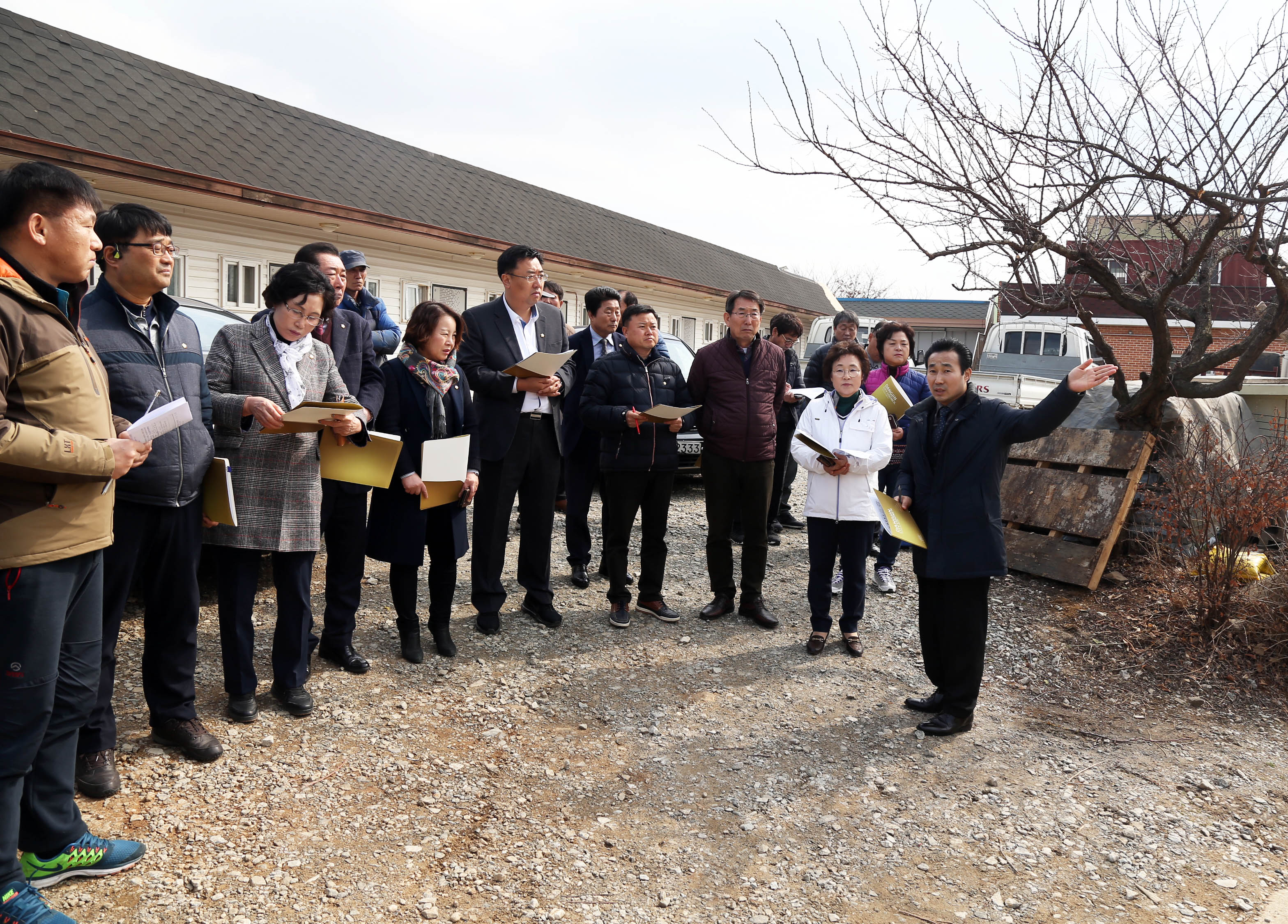 당진시의회, 돌풍으로 인한 피해현장 긴급방문