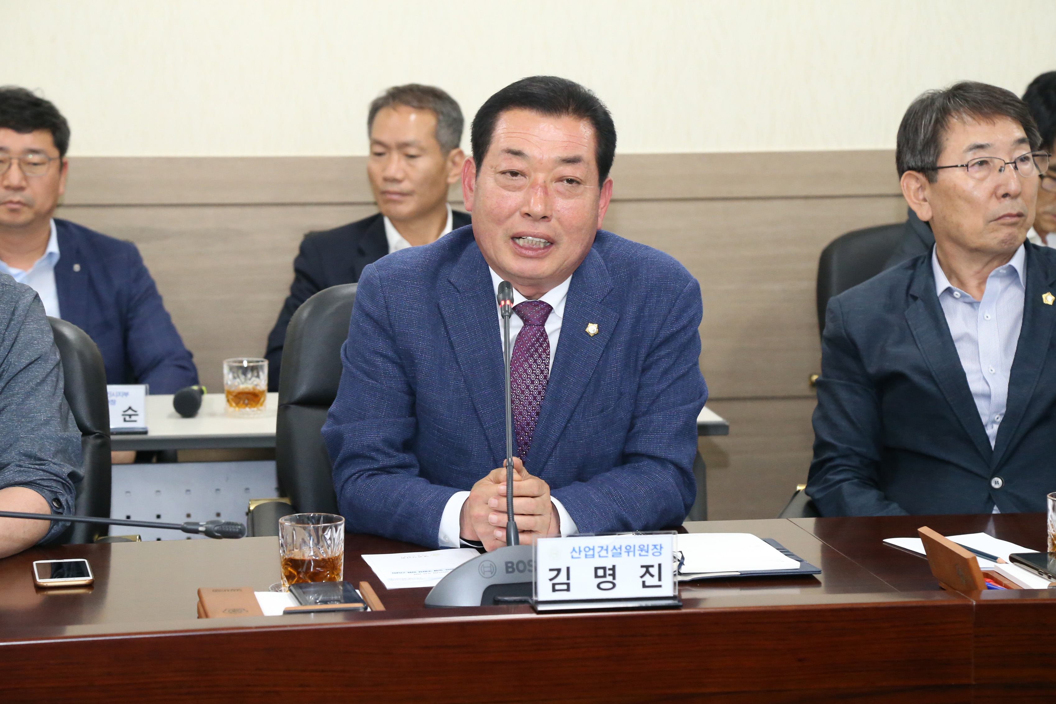 당진시의회, 농협 조합장 임원들과의 간담회 개최