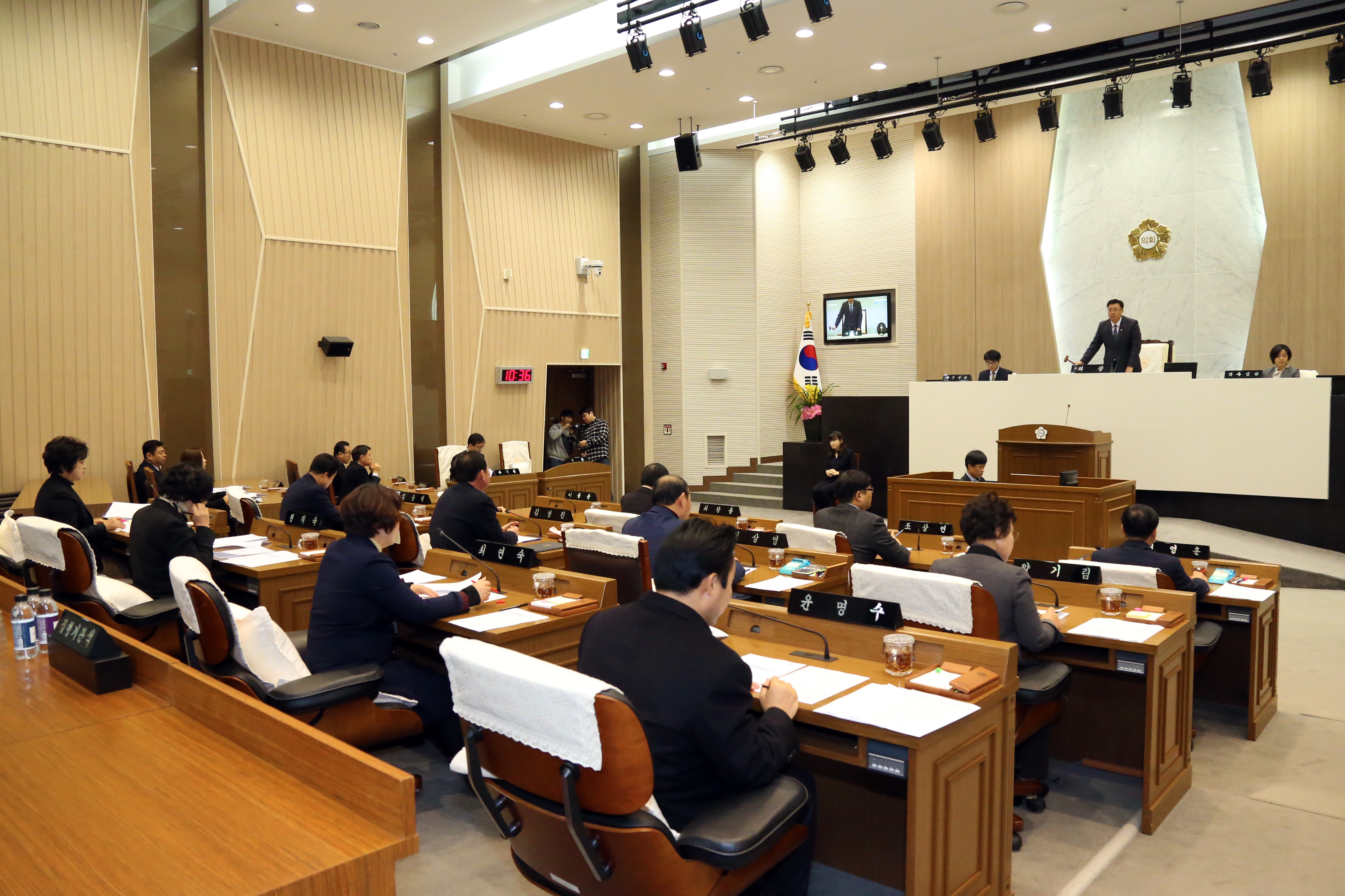 제59회 임시회 개회 및 제1차 본회의