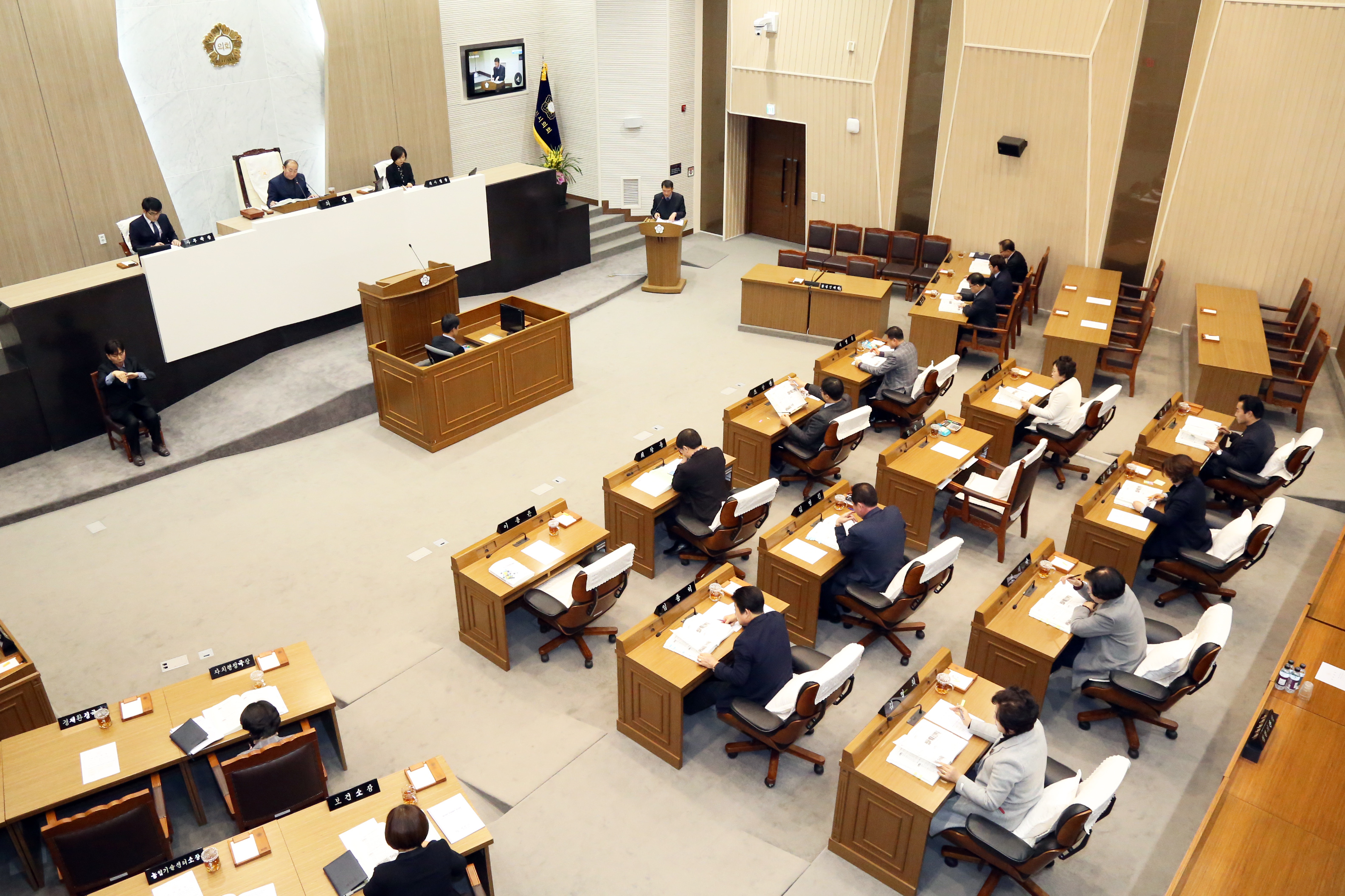 제59회 임시회 개회 및 제3차 본회의