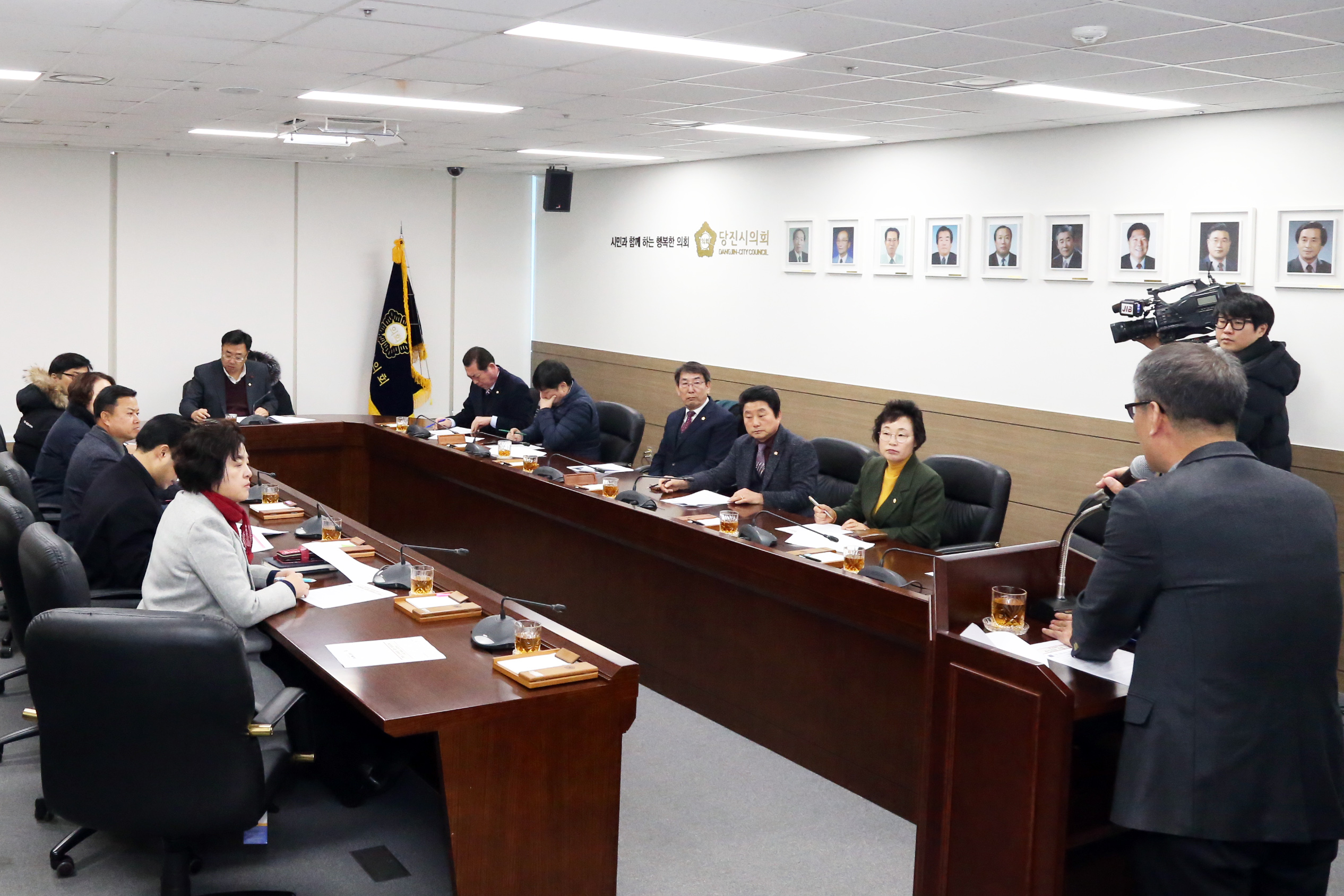 당진시의회, 당진시에 학교급식운영 정상화 업무보고 받아