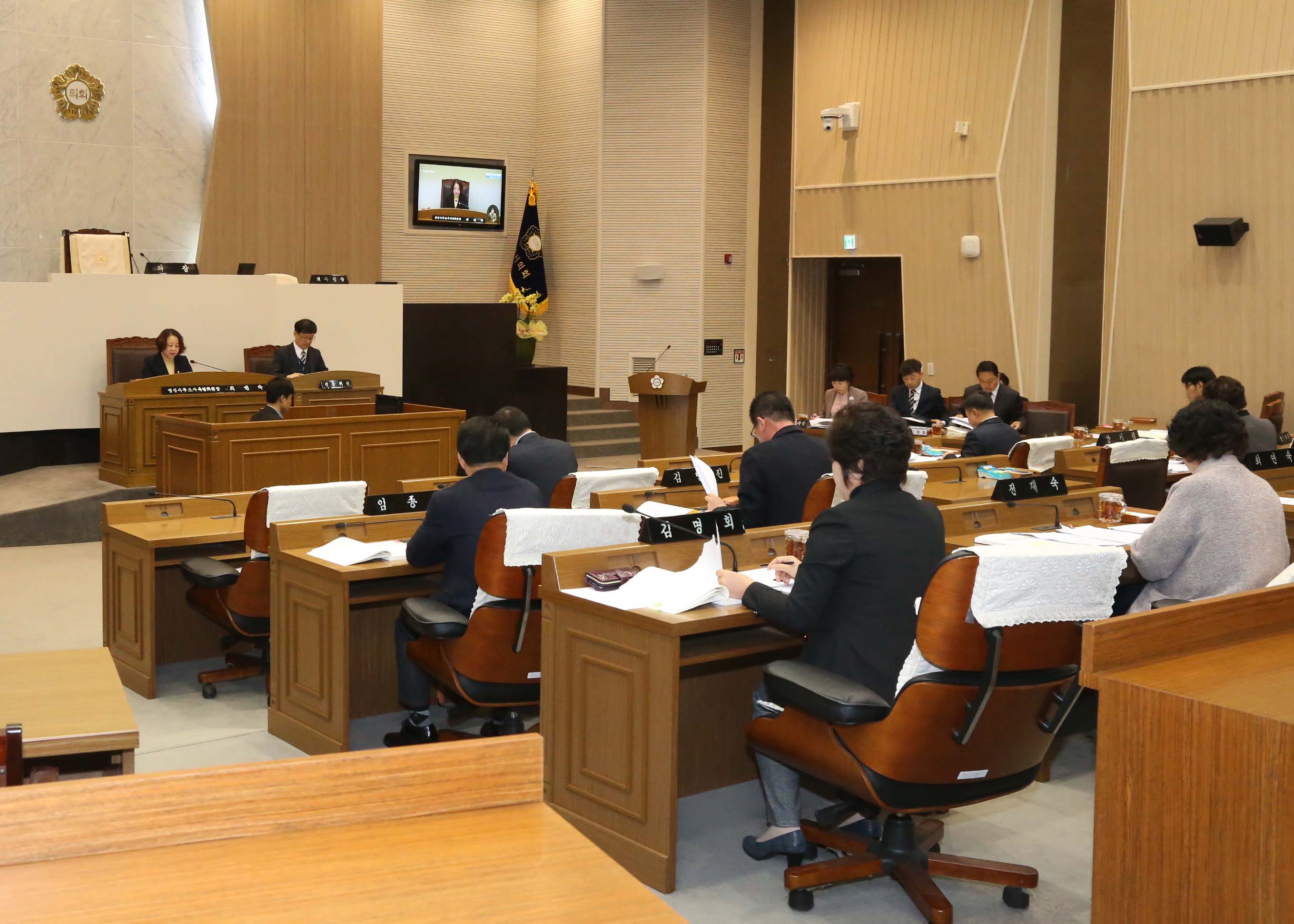 당진시의회 행정사무조사특위 사회복지시설 대면 질의 실시