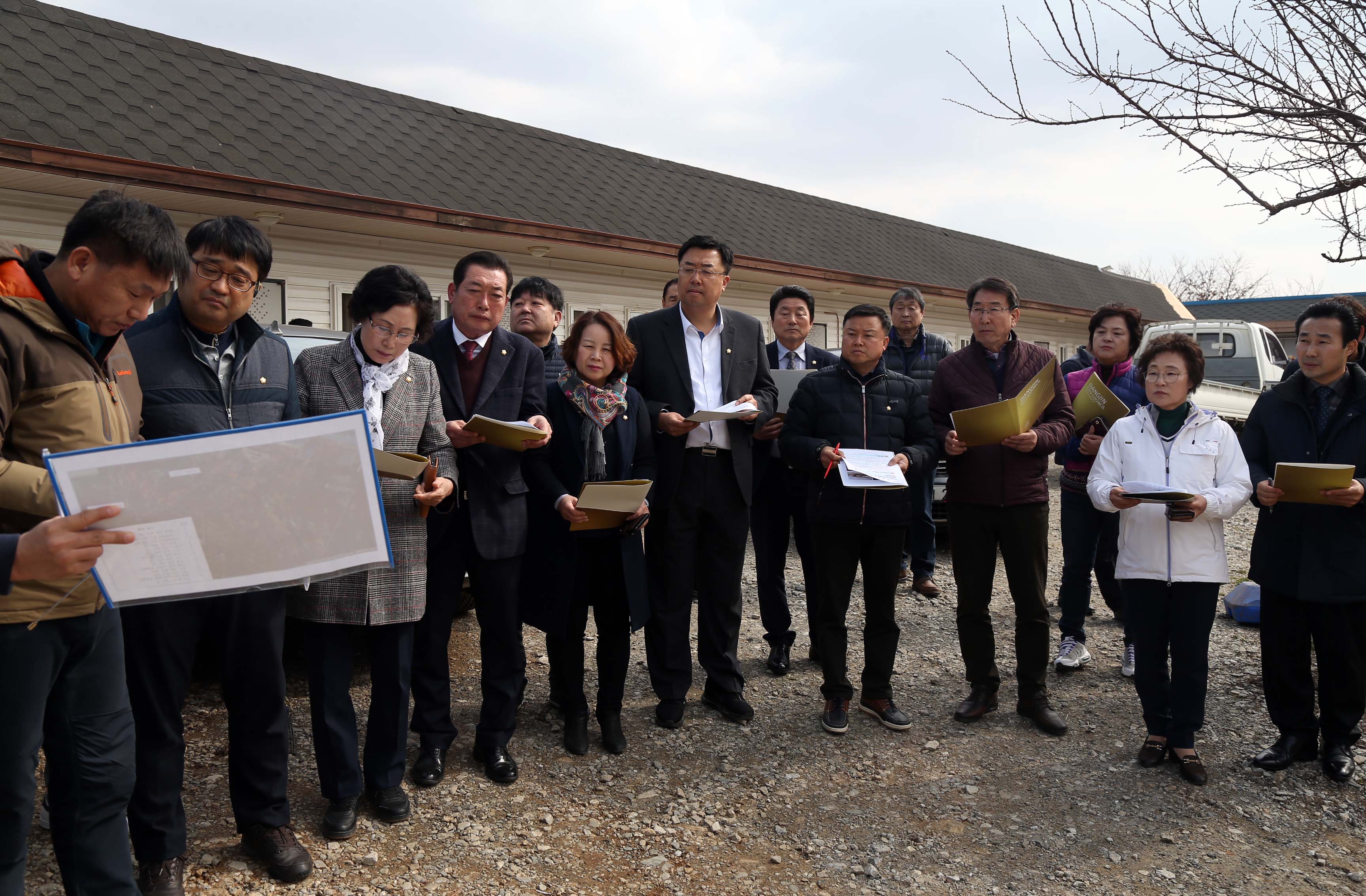 당진시의회, 돌풍으로 인한 피해현장 긴급방문