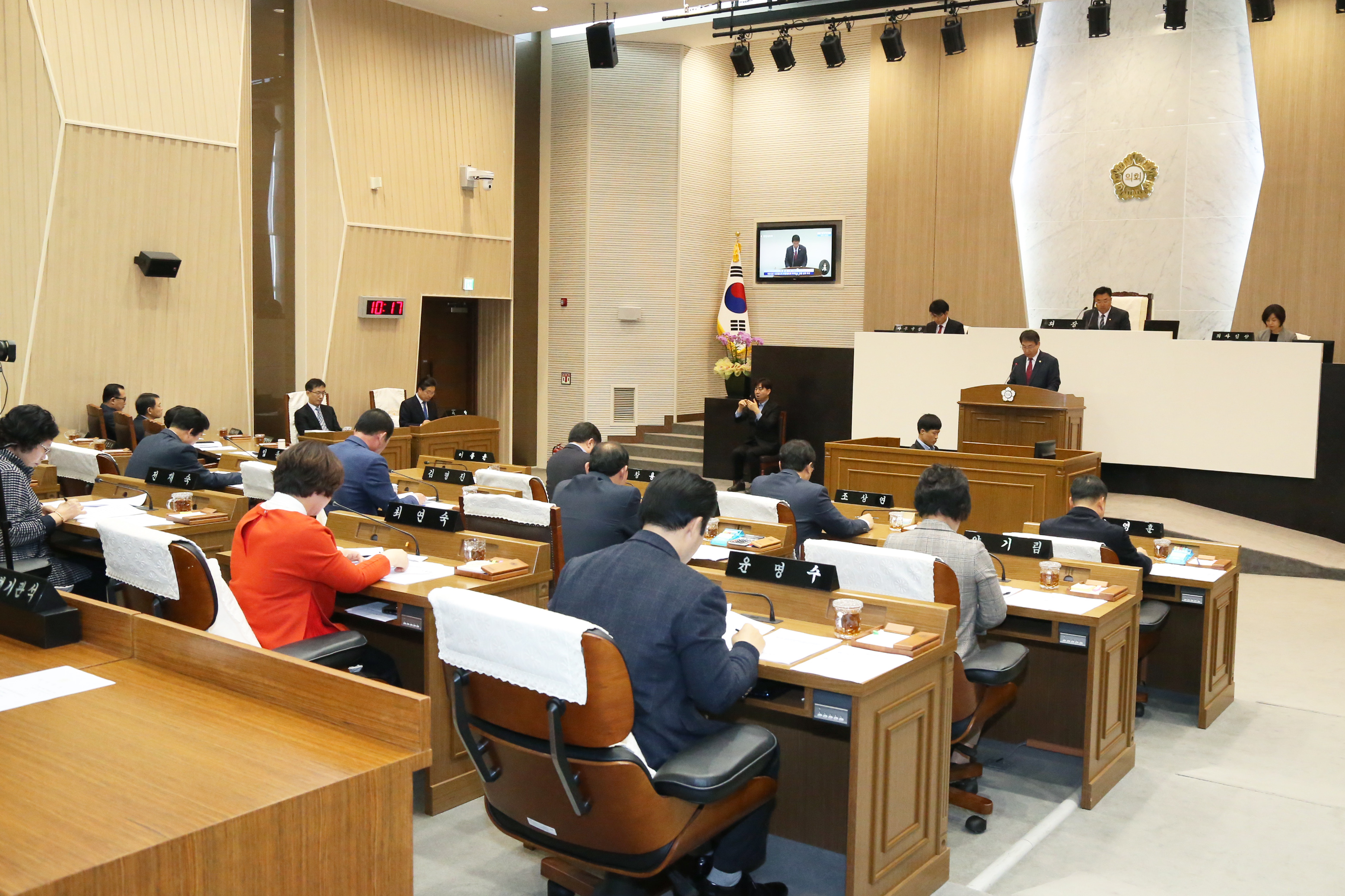 당진시의회, 제61회 임시회 개회