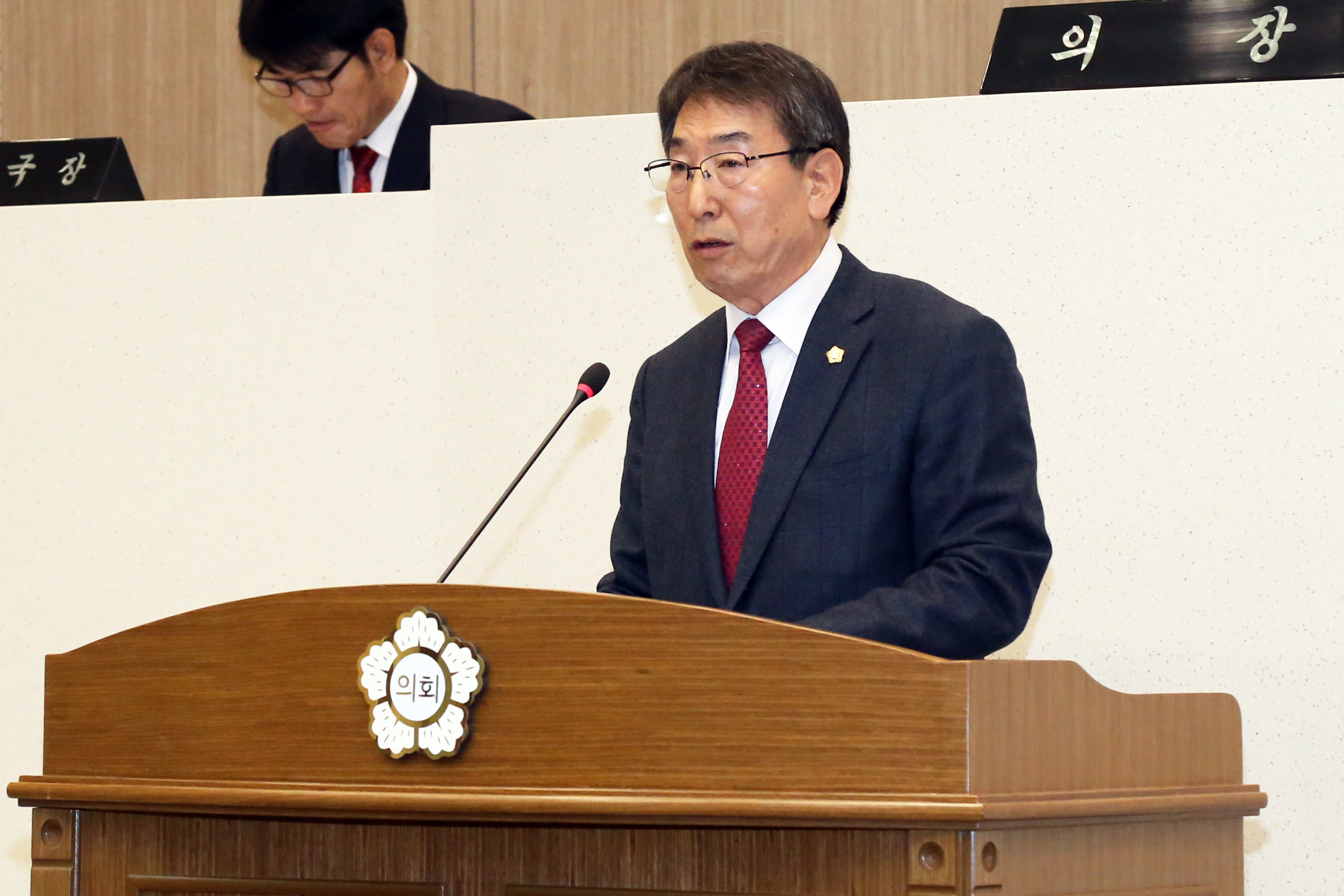 이종윤 의원 5분 발언_석문산단 인입철도가 화물전용 철도로 여객철도와 병행 설치를 촉구합니