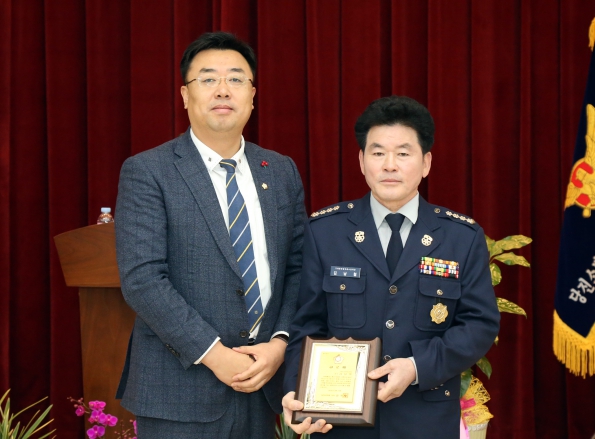 고대면 전담 의용소방대 이·취임식_0