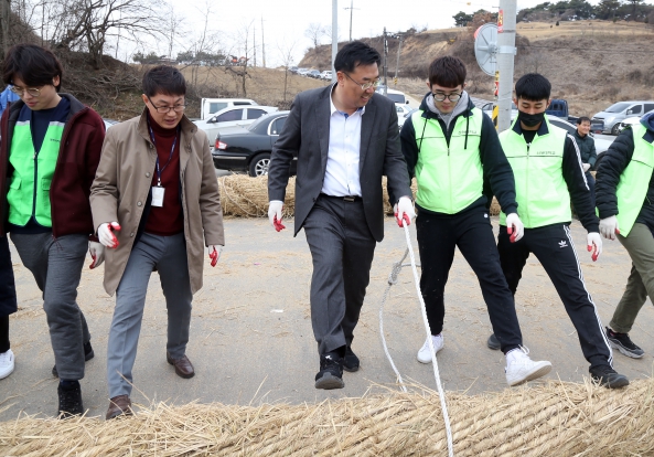 기지줄다리기 큰 줄 제작장 방문_0