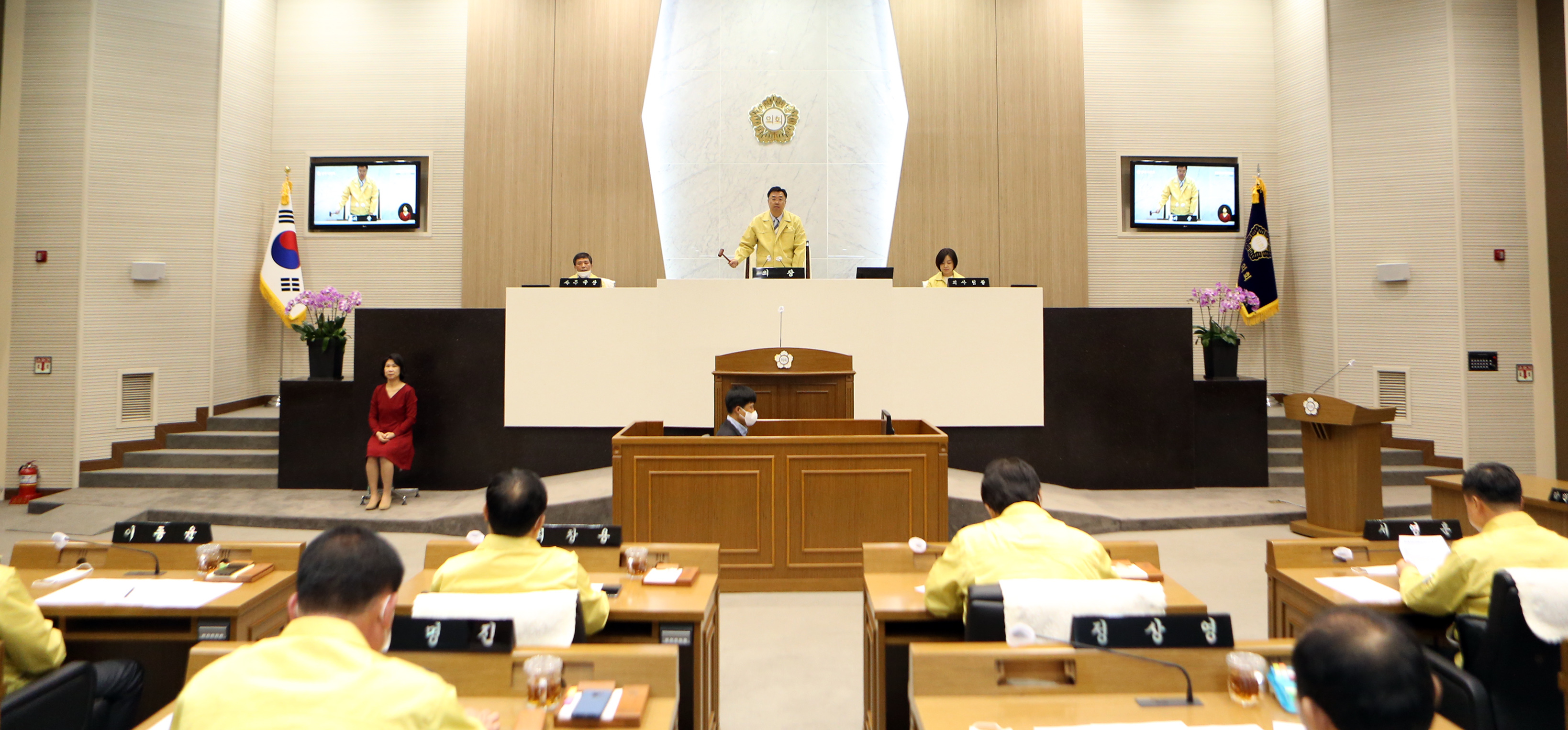당진시의회, 제71회 임시회 개회