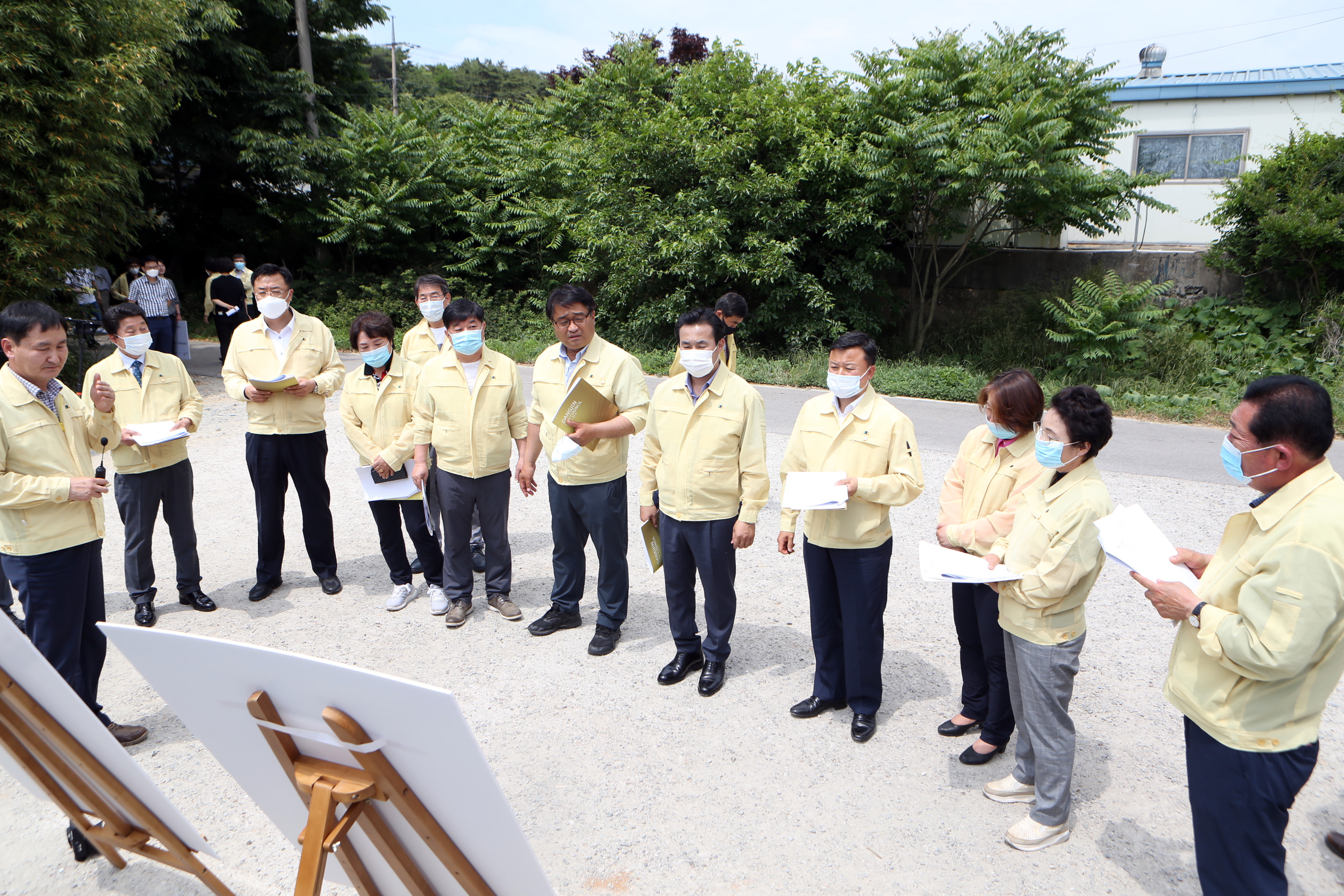 행정사무감사 대비 현장방문 실시