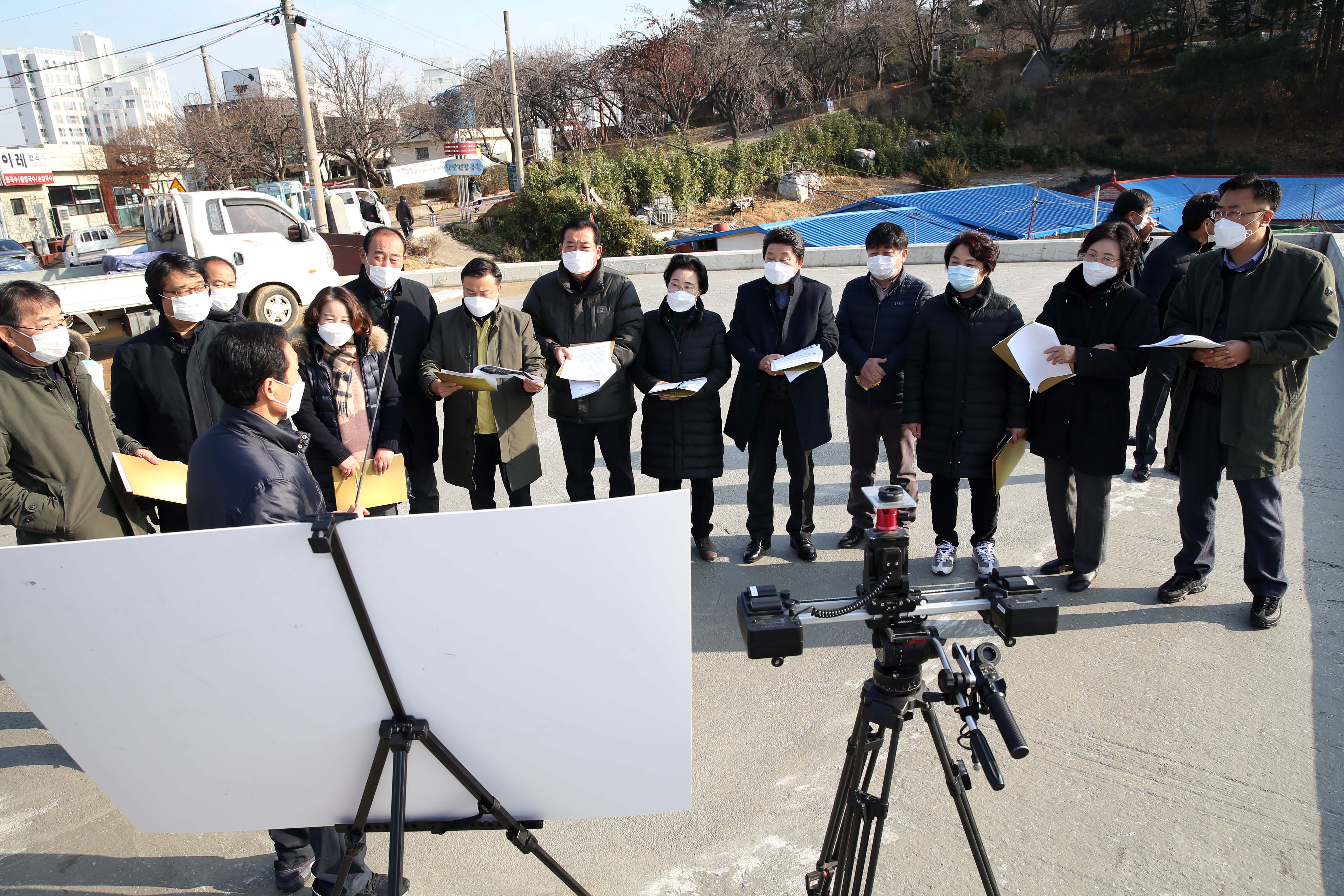 당진시의회, 제78회 정례회 시정질문 대비 현장방문 실시