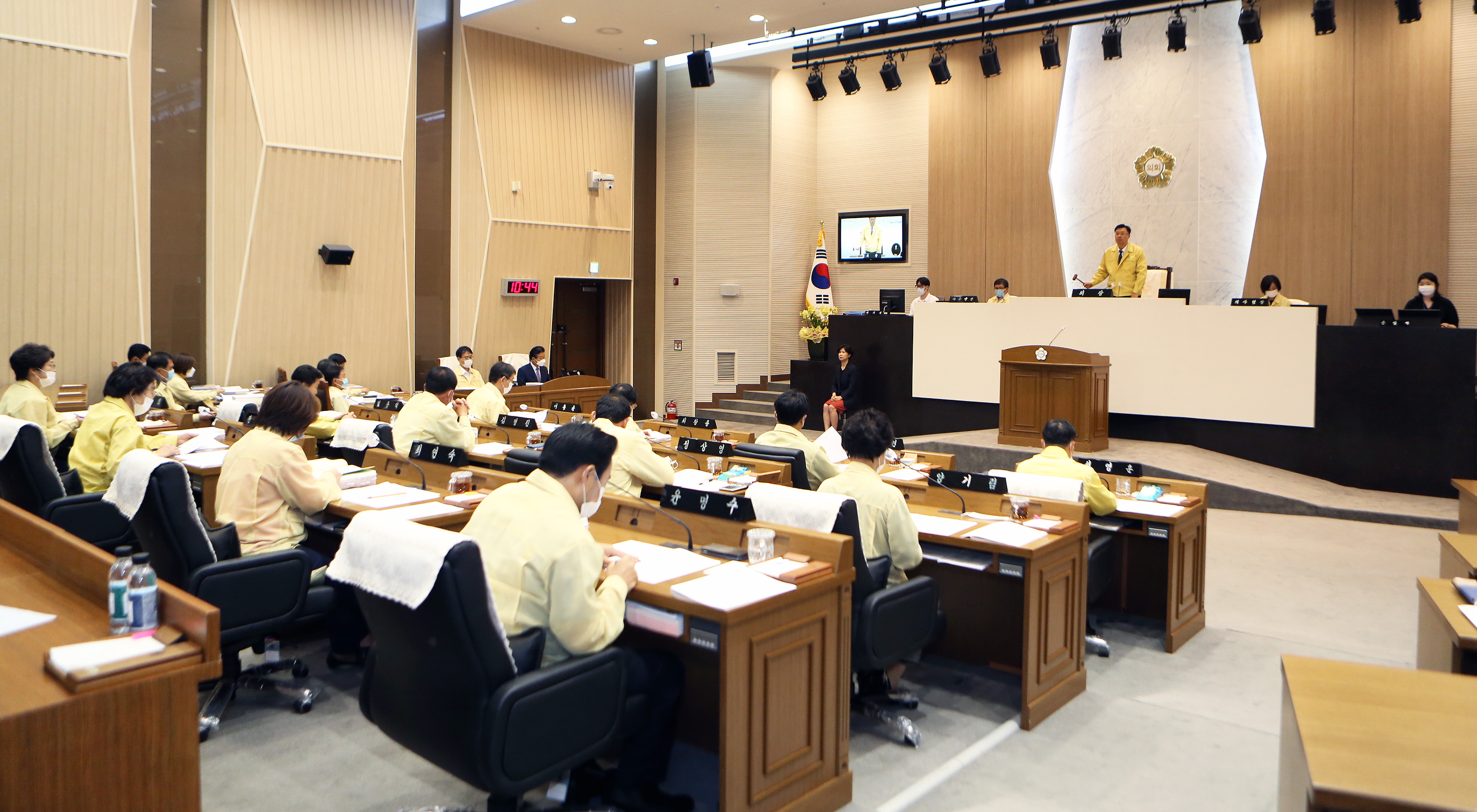 제73회 당진시의회 제1차 정례회 개회 및 제1차 본회의