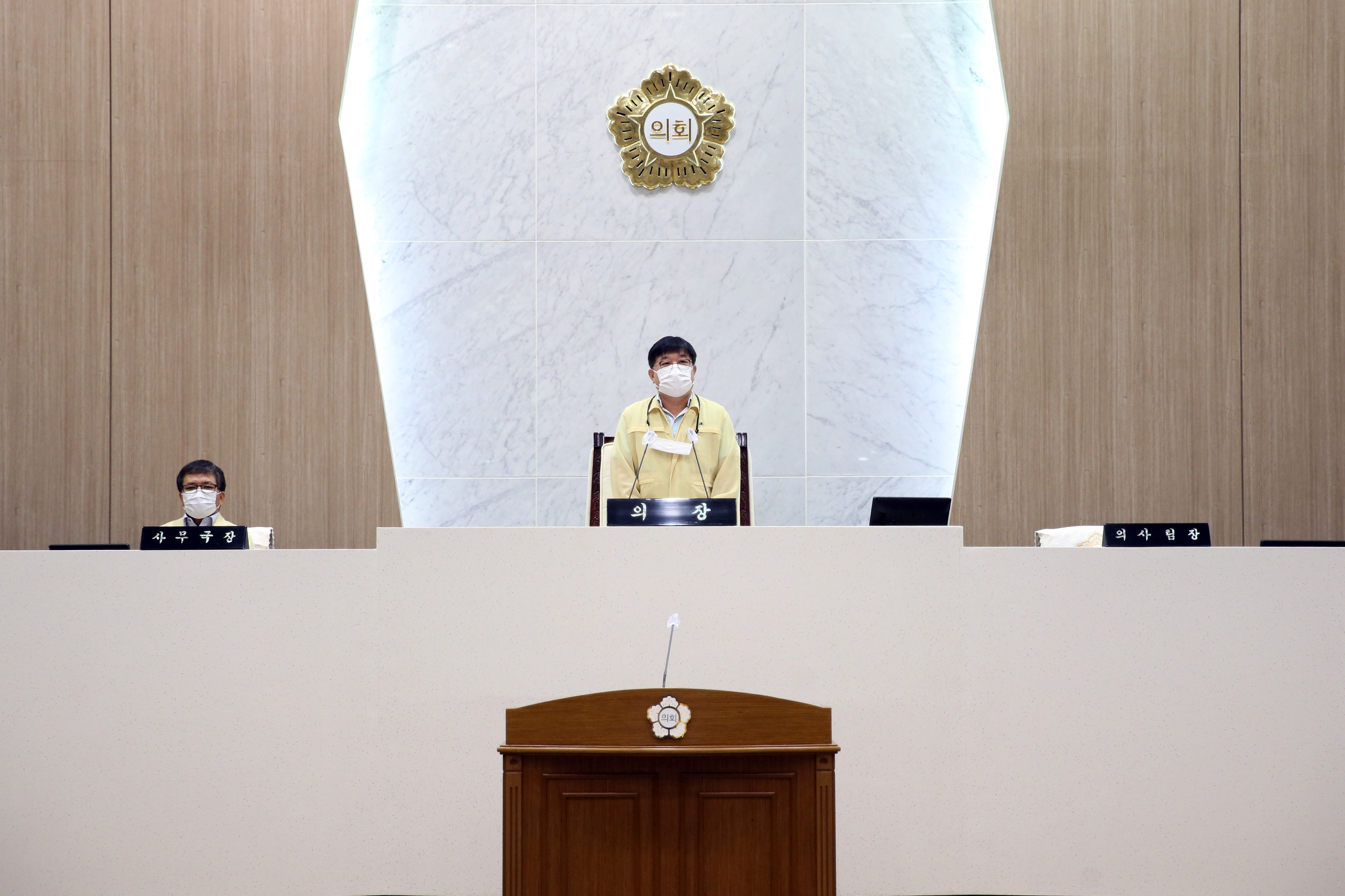 당진시의회, 제76회 임시회 개회