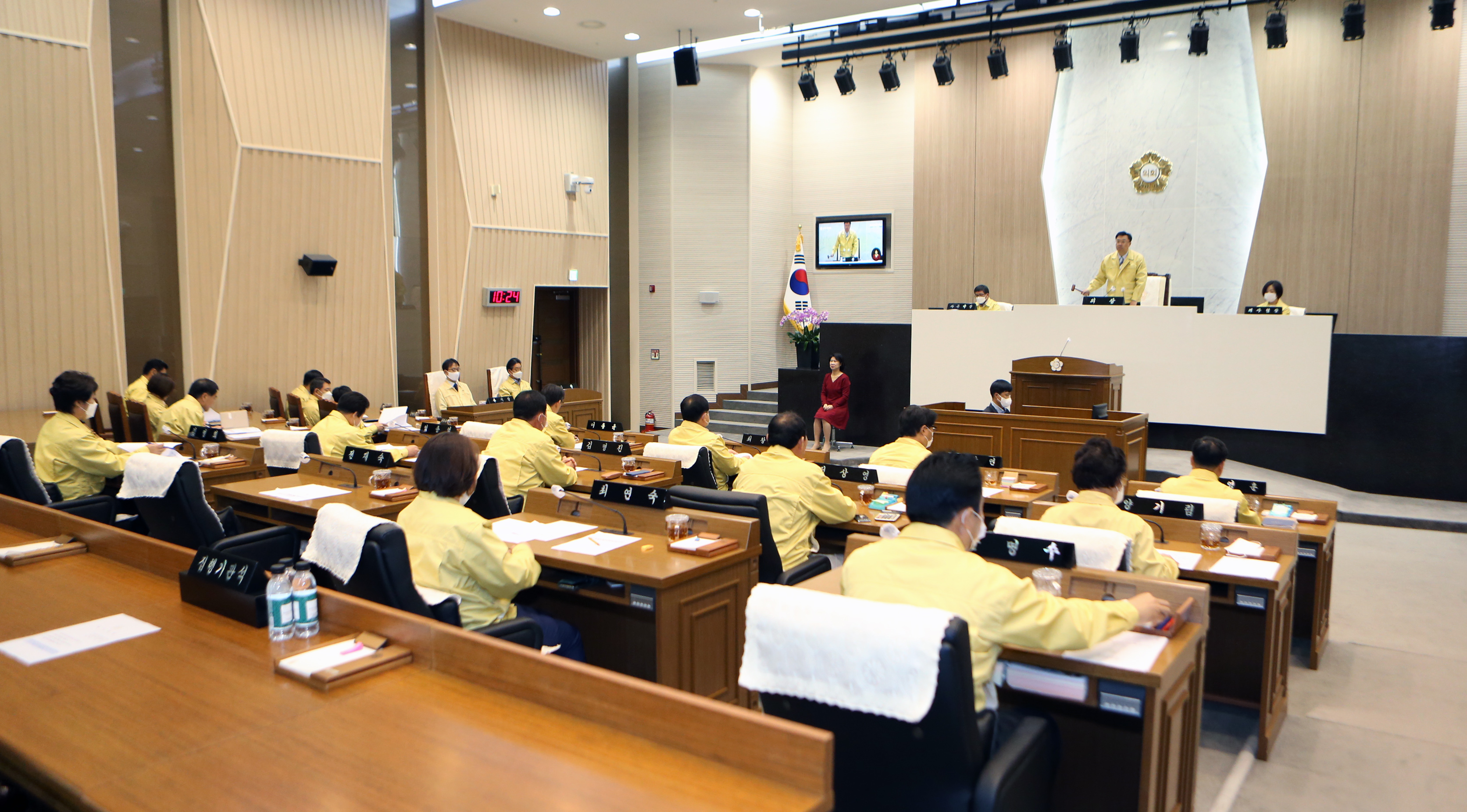 당진시의회, 제71회 임시회 개회