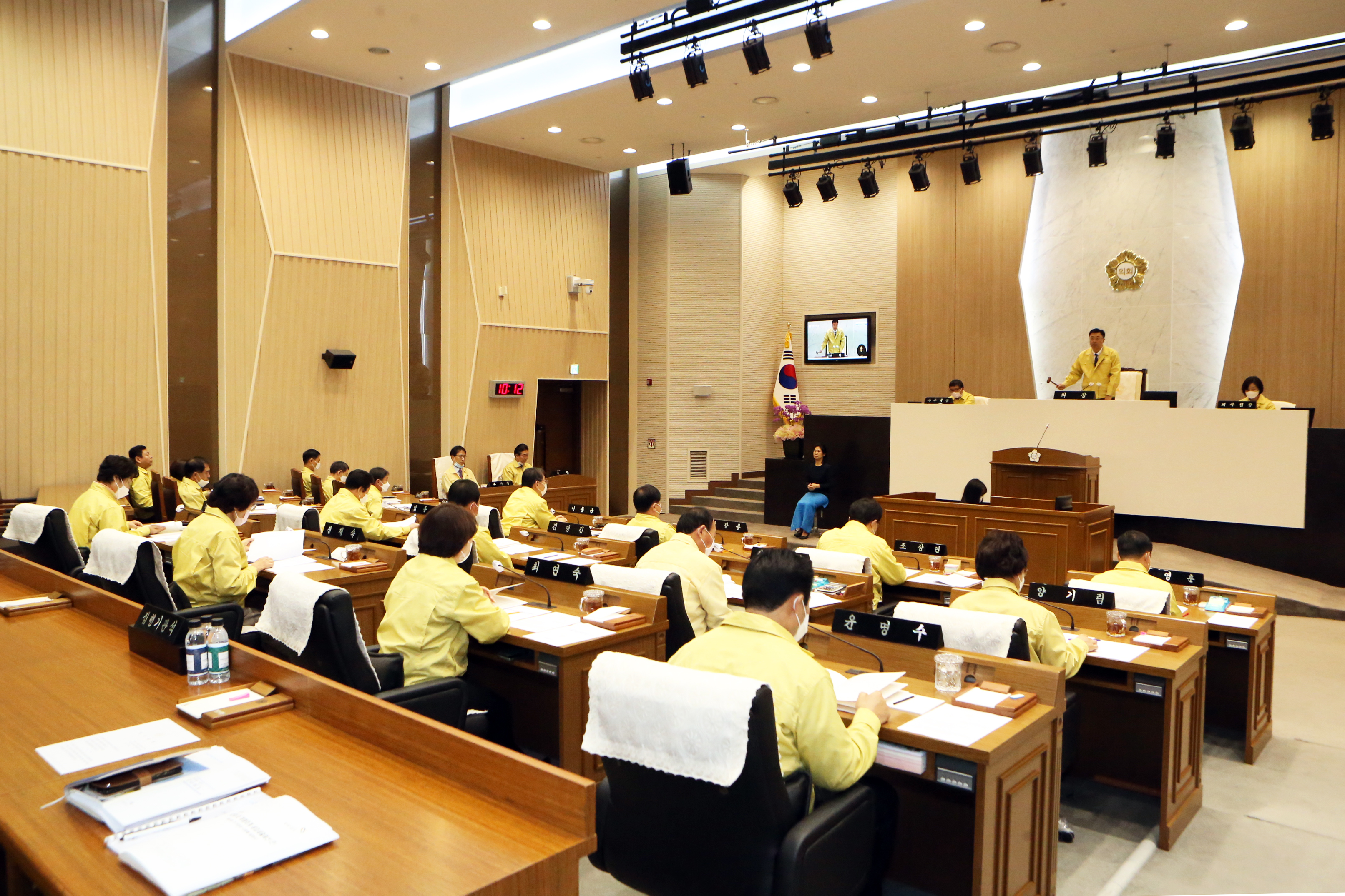 당진시의회,‘생활안정자금’지원 긴급 임시회 개회