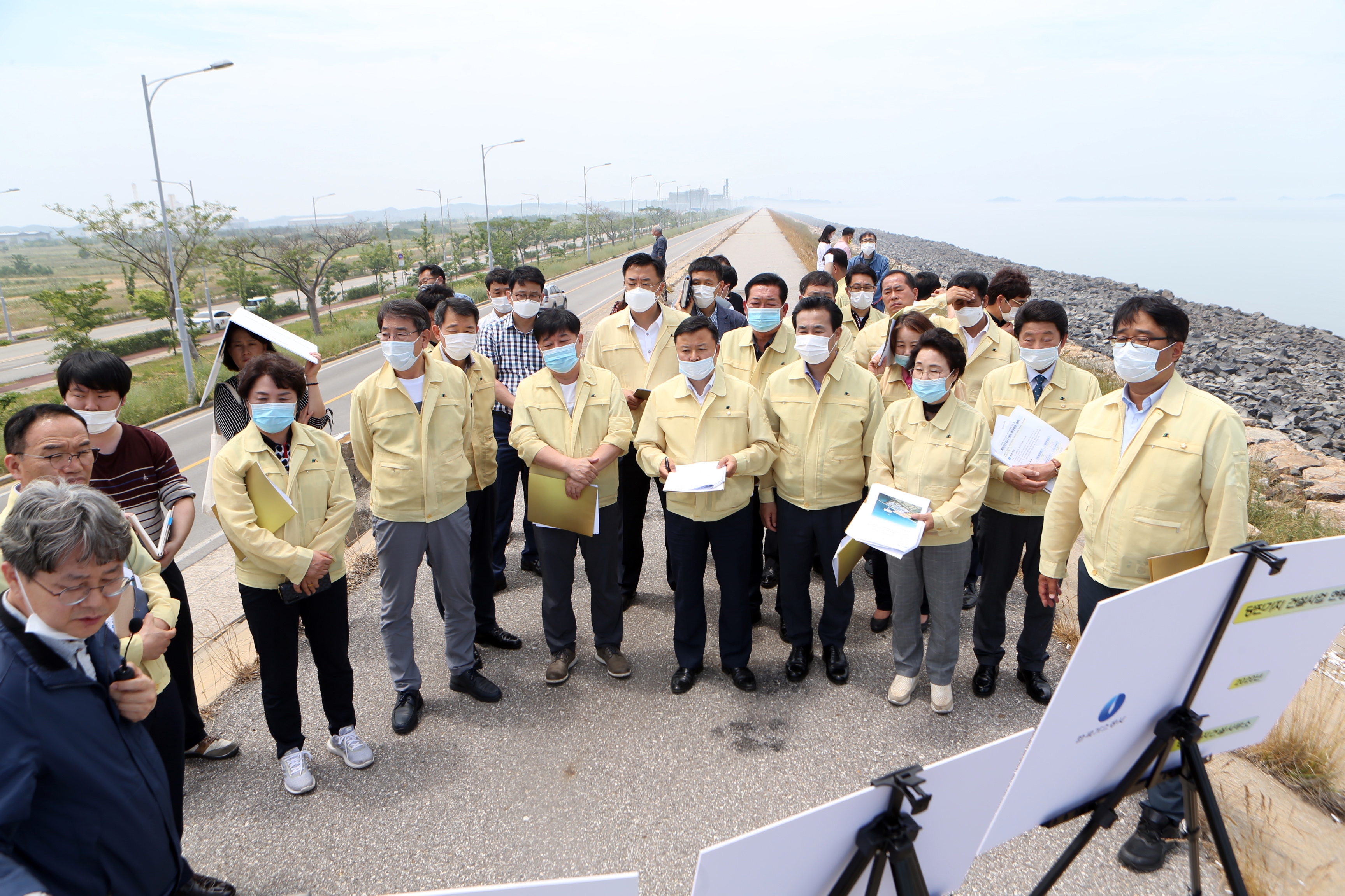 행정사무감사 대비 현장방문 실시