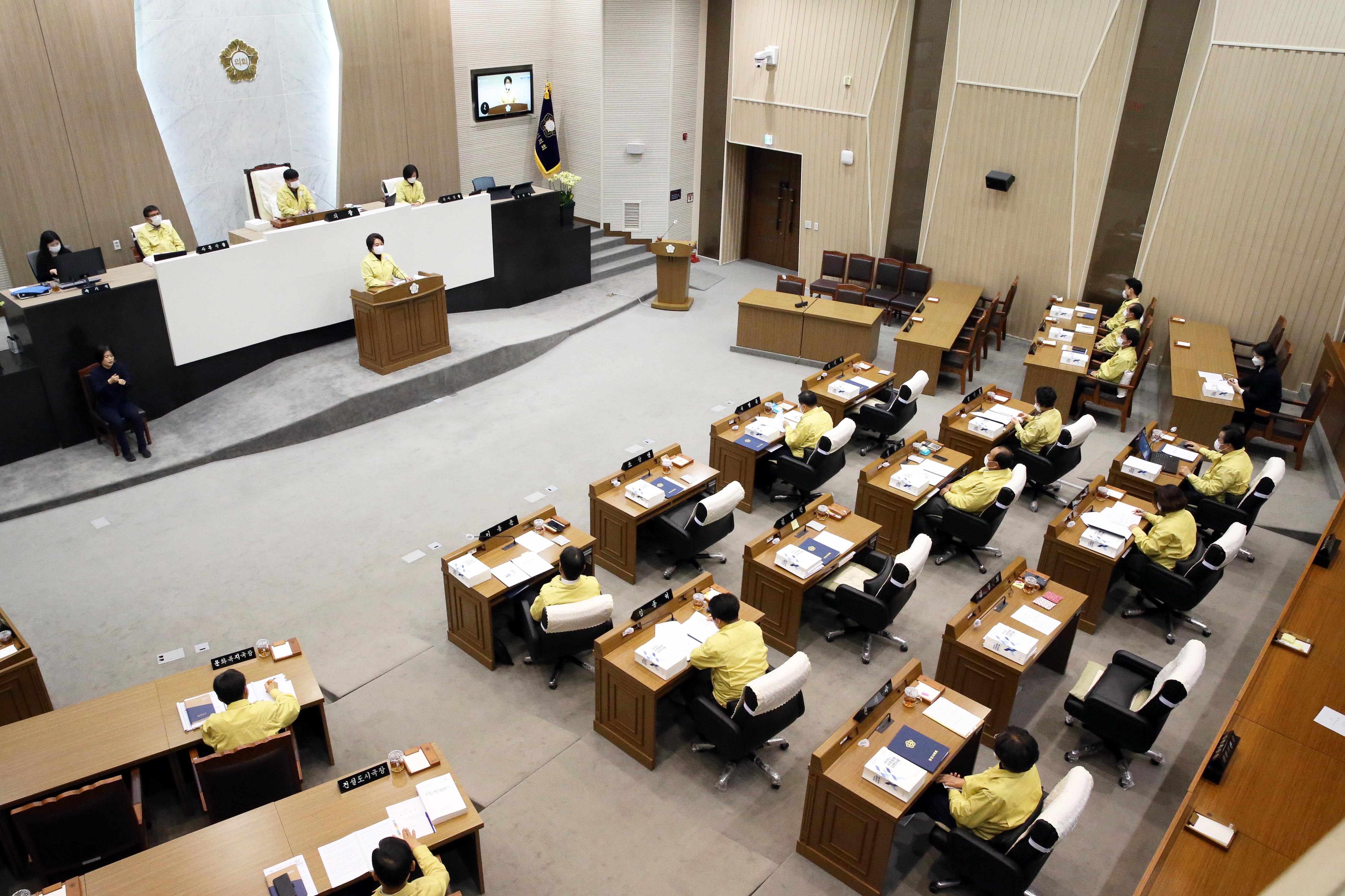 당진시의회, 제78회 정례회 시정질문 실시