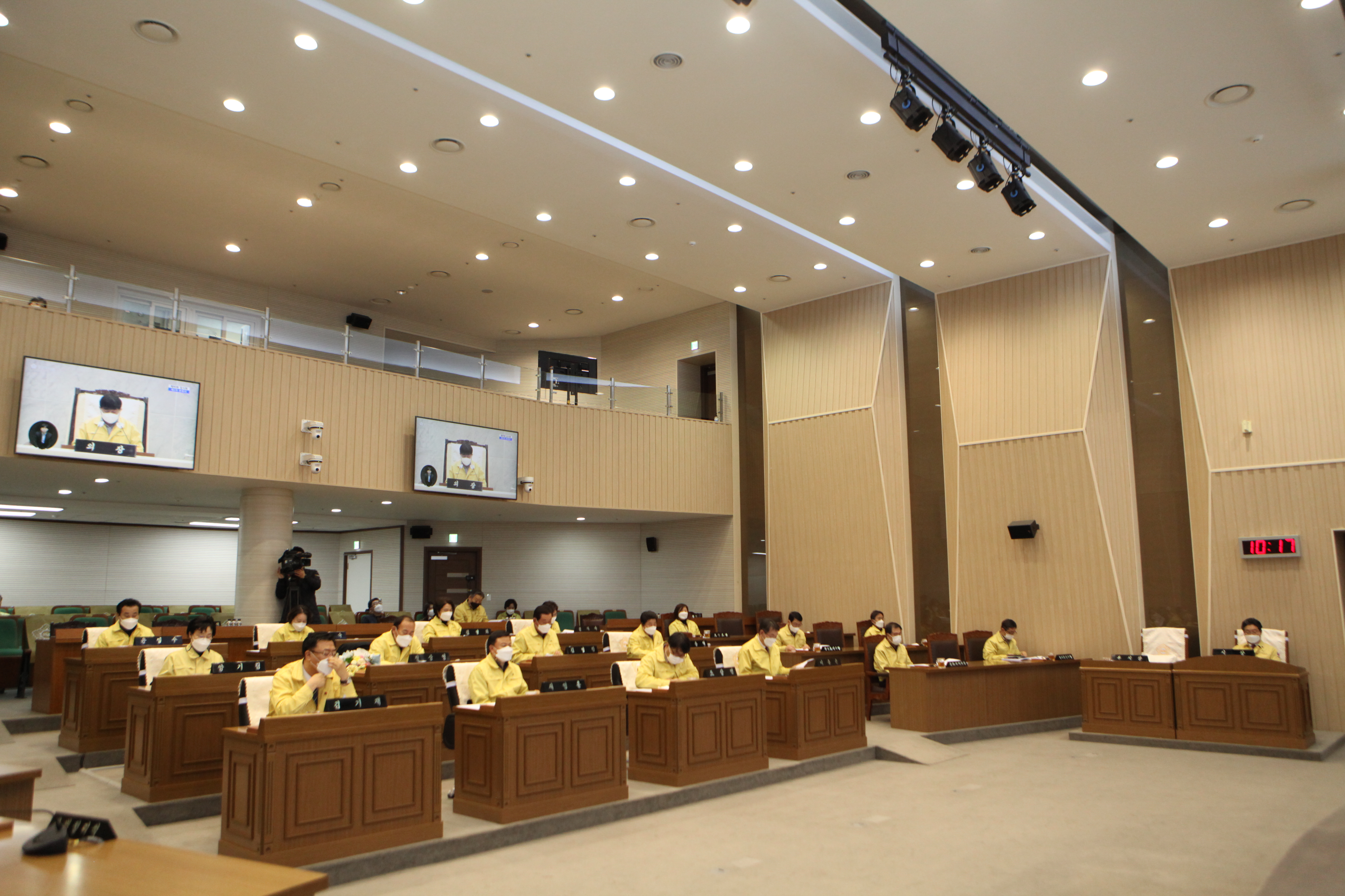 제80회 임시회 개회식 및 제1차 본회의