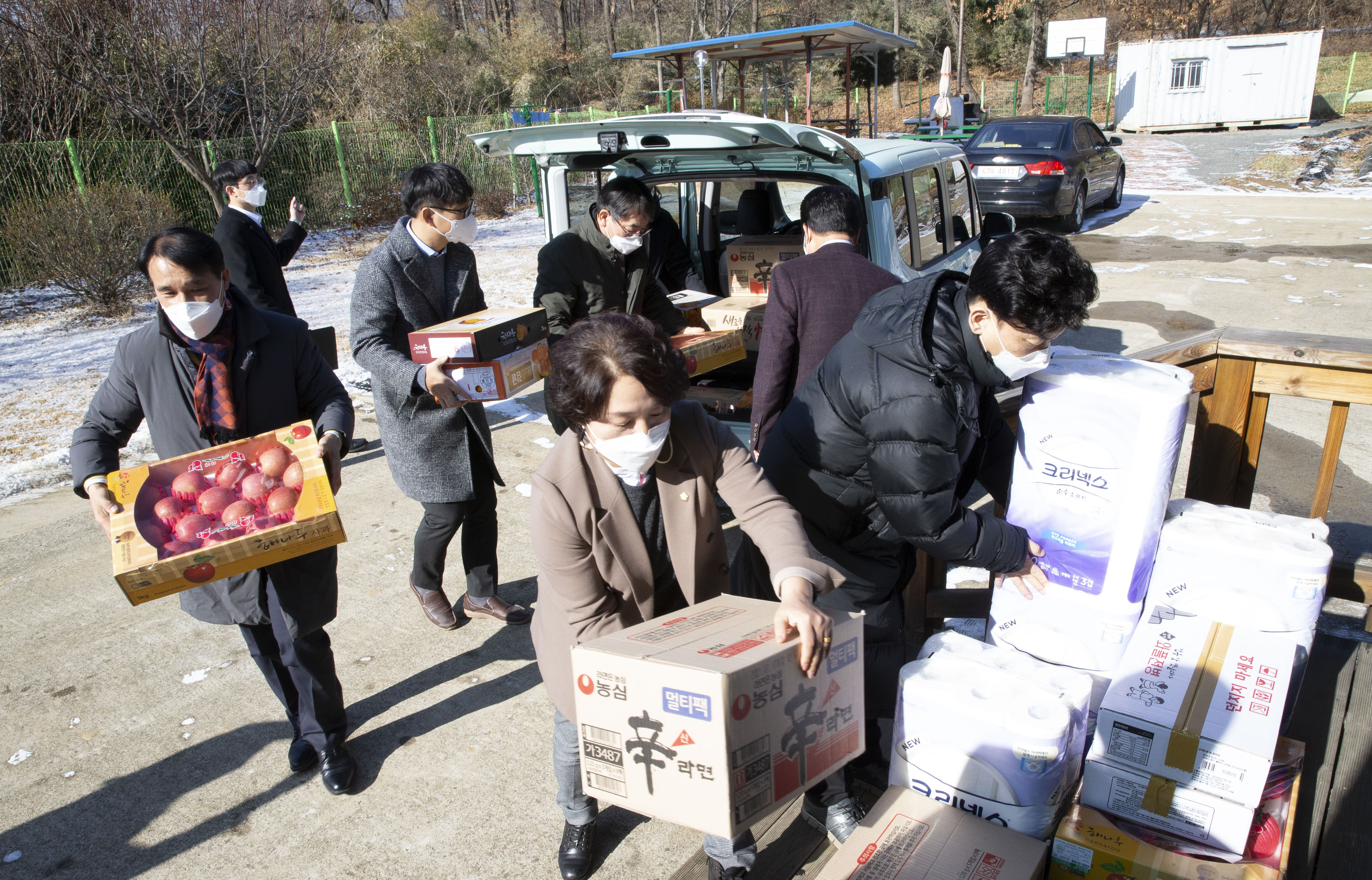 당진시의회, 설명절 맞아 사회복지시설 위문