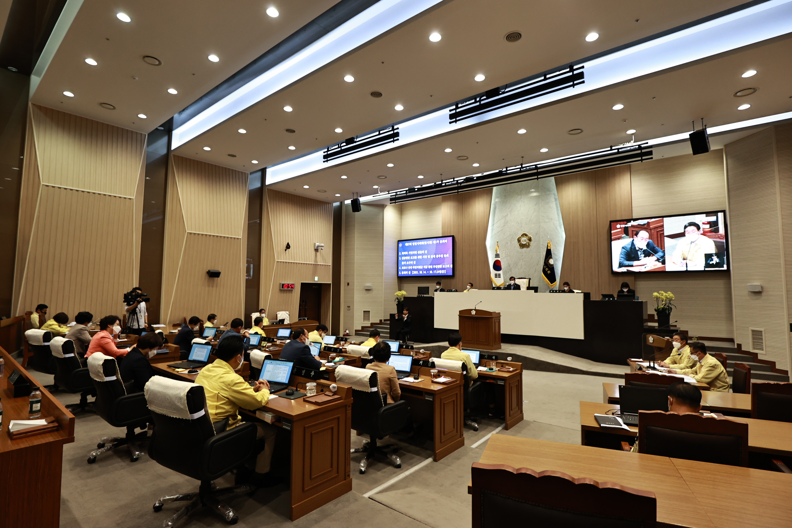 당진시의회, 제87회 임시회 개회