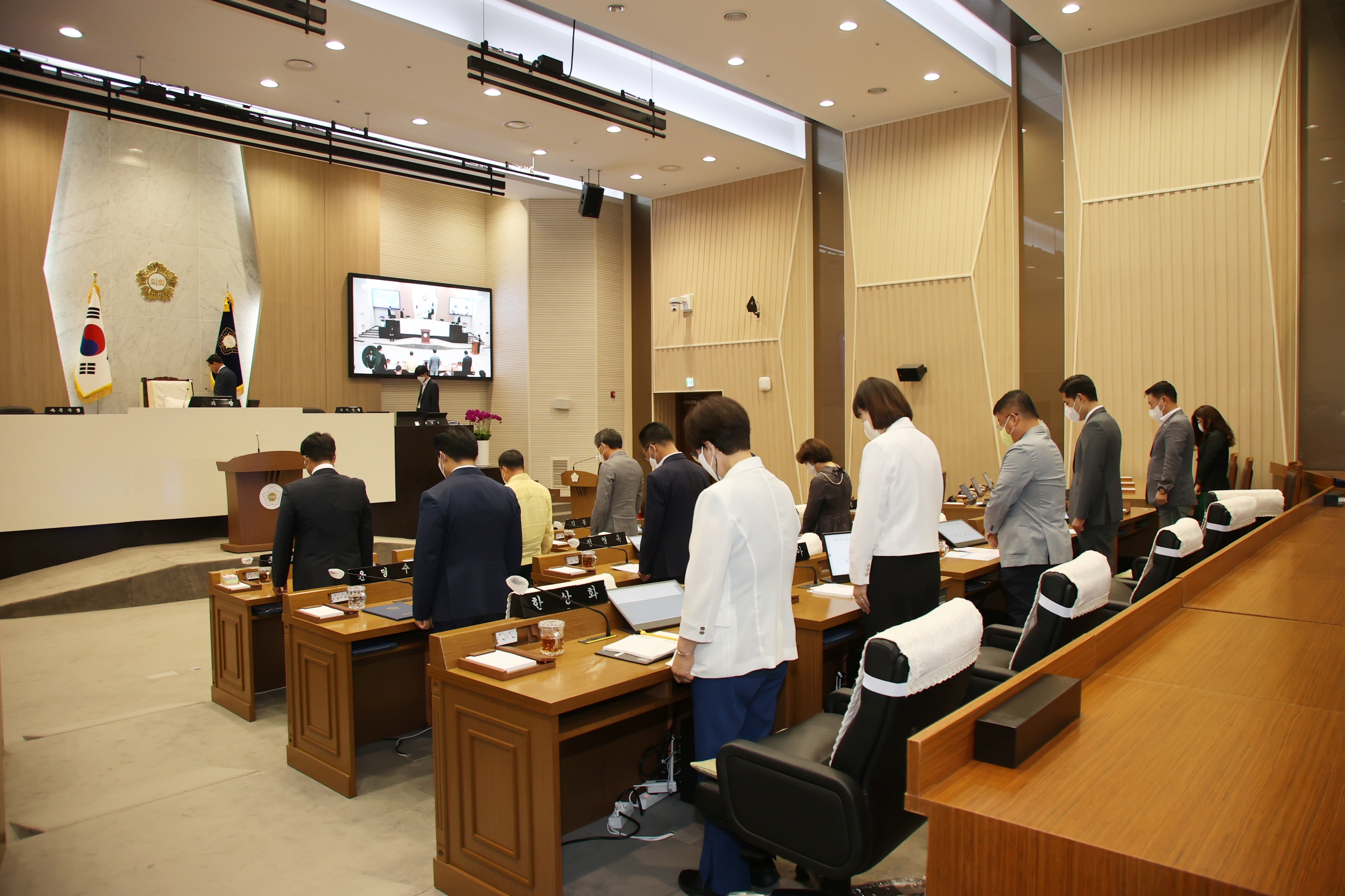 당진시의회, 제96회 임시회 개회