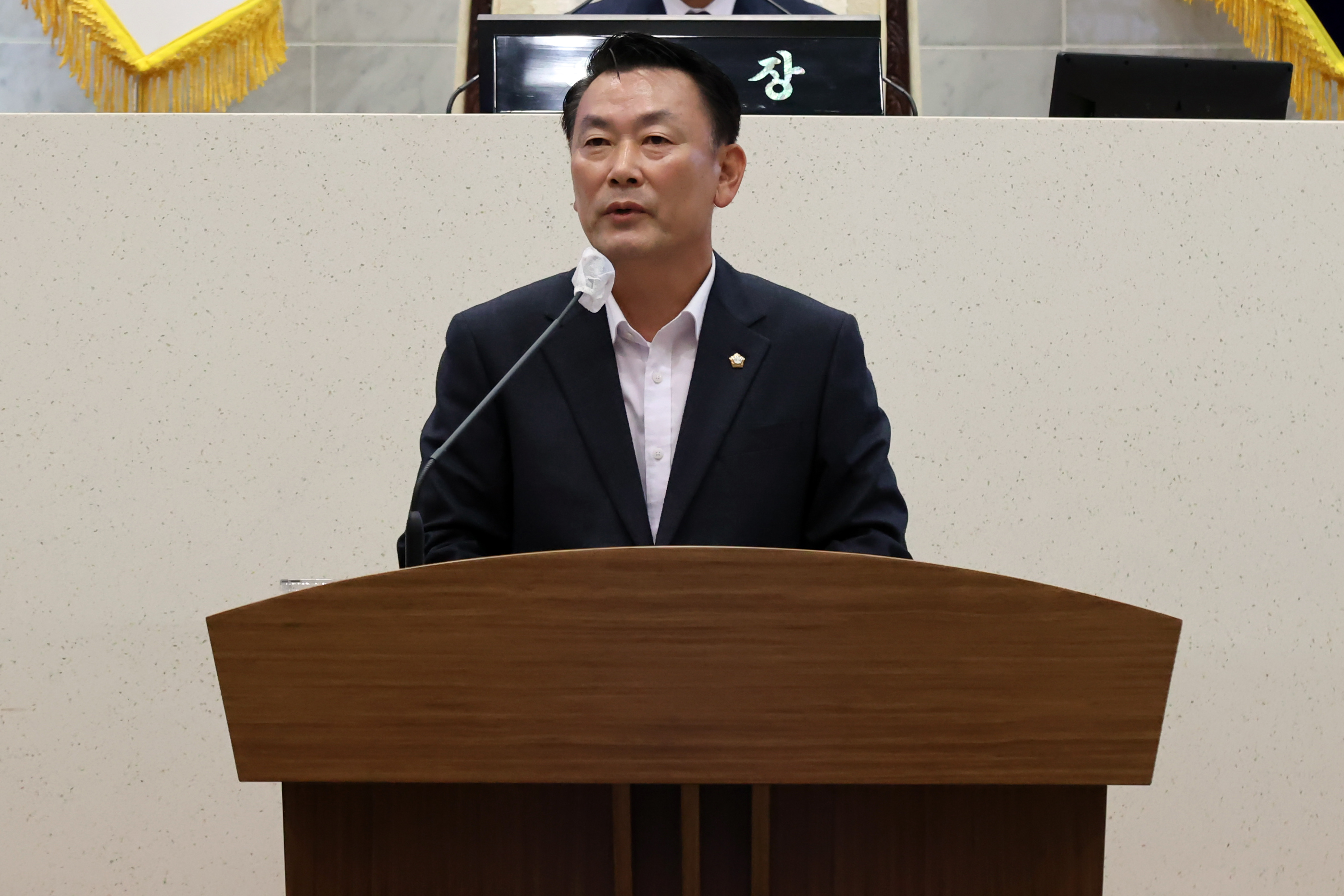 당진시의회 김선호 의원, 5분 발언<석문호 해수 유통에 대한 제언>
