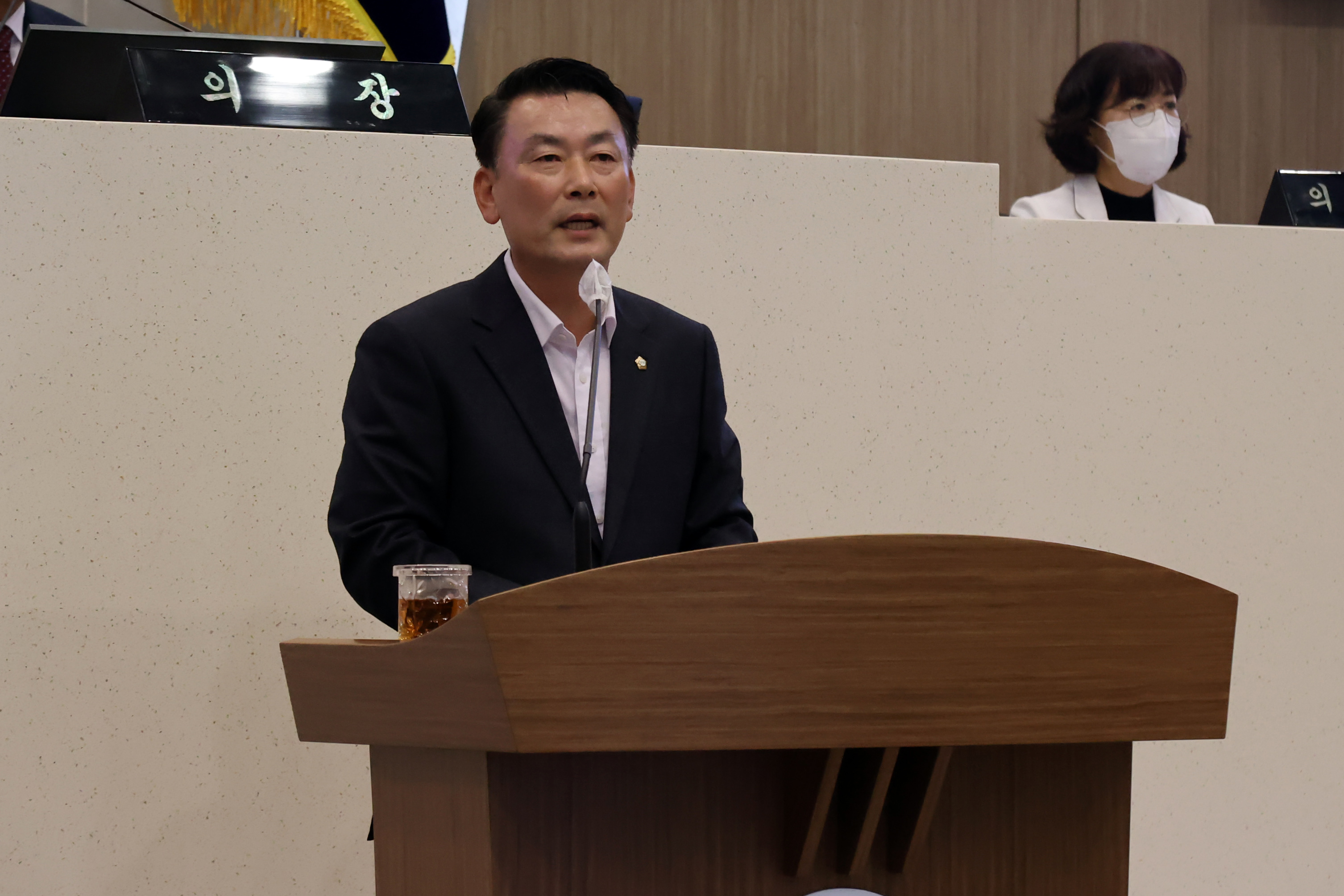 당진시의회 김선호 의원, 5분 발언<석문호 해수 유통에 대한 제언>