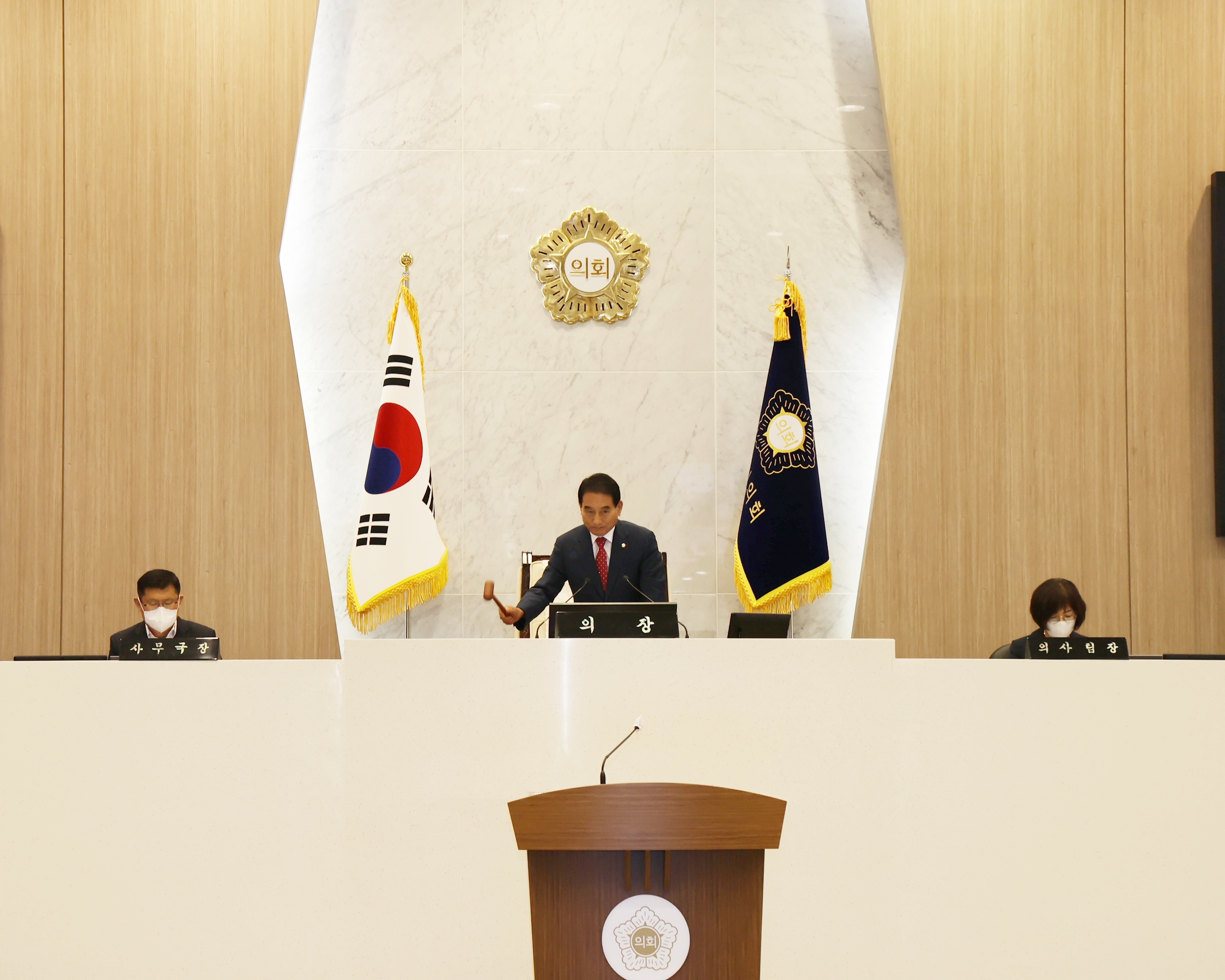 당진시의회, 제96회 임시회 개회