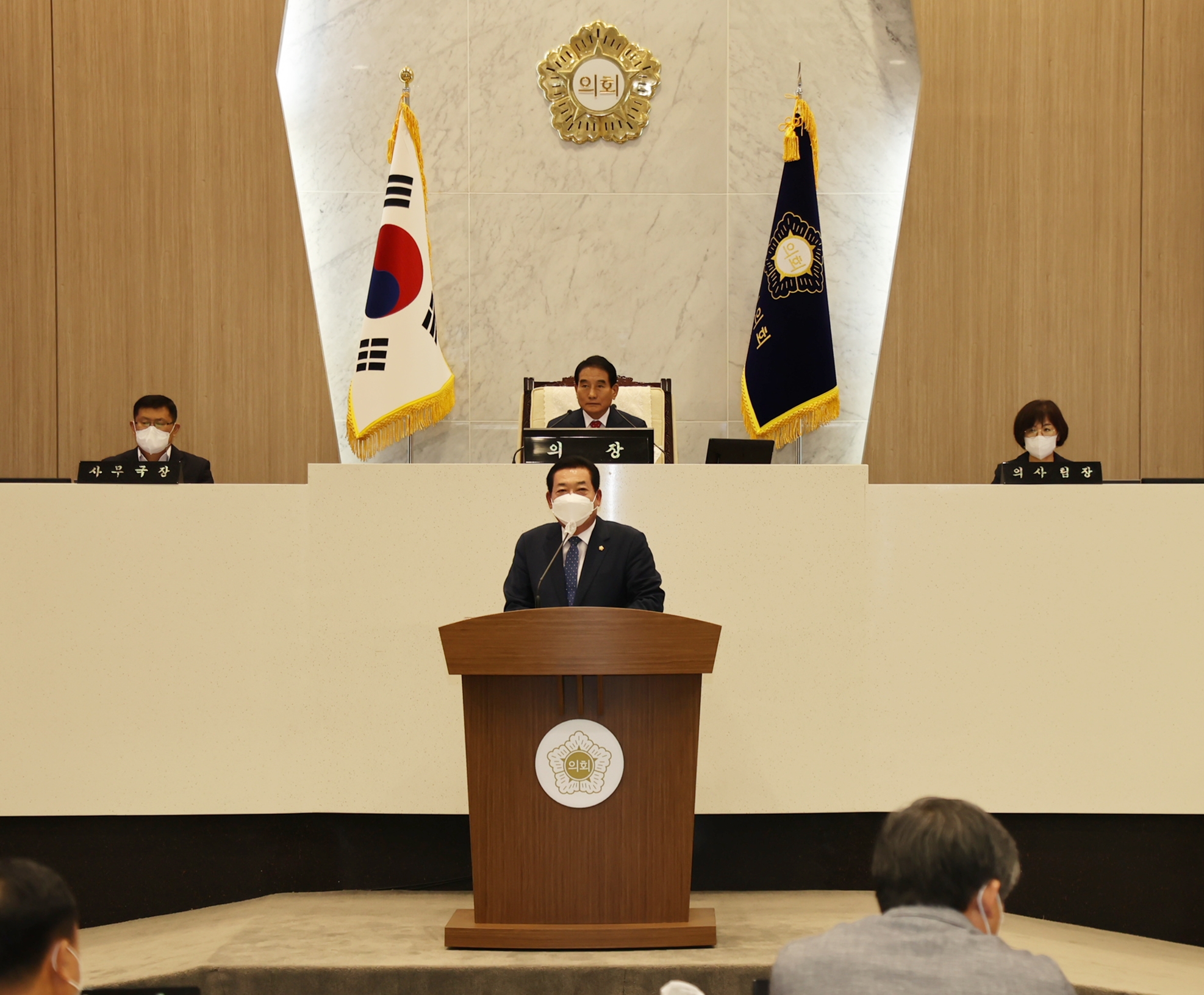 당진시의회 김명진의원, 5분 발언 