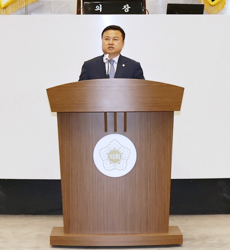 당진시의회 서영훈 의원, 5분 발언... 양봉산업의 보존 및 육성을 위한 지방정부의 대책 