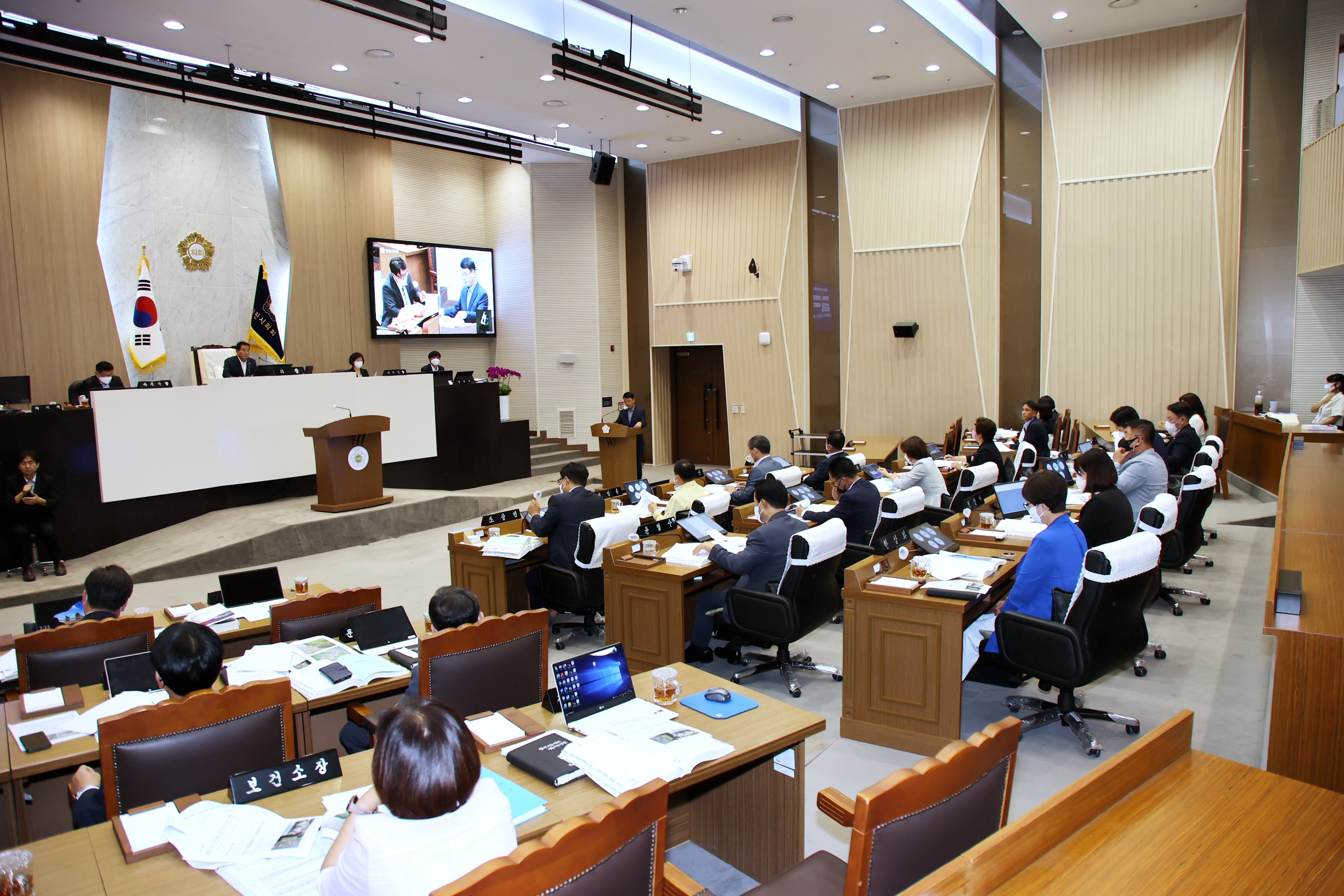 당진시의회, 제96회 임시회 2차 본회의 개회