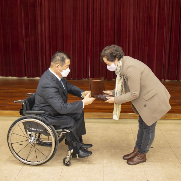 장애인체육회 감사패 수상_3
