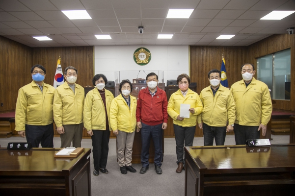 당진시의회, 동해시 산불 피해지역 위문_1