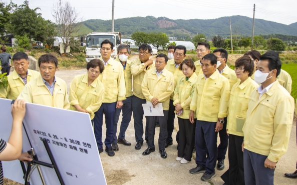 집중호우 피해지역 현장방문 계획_1