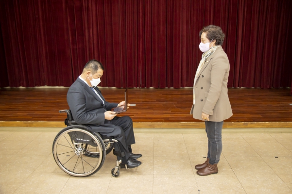 장애인체육회 감사패 수상_2
