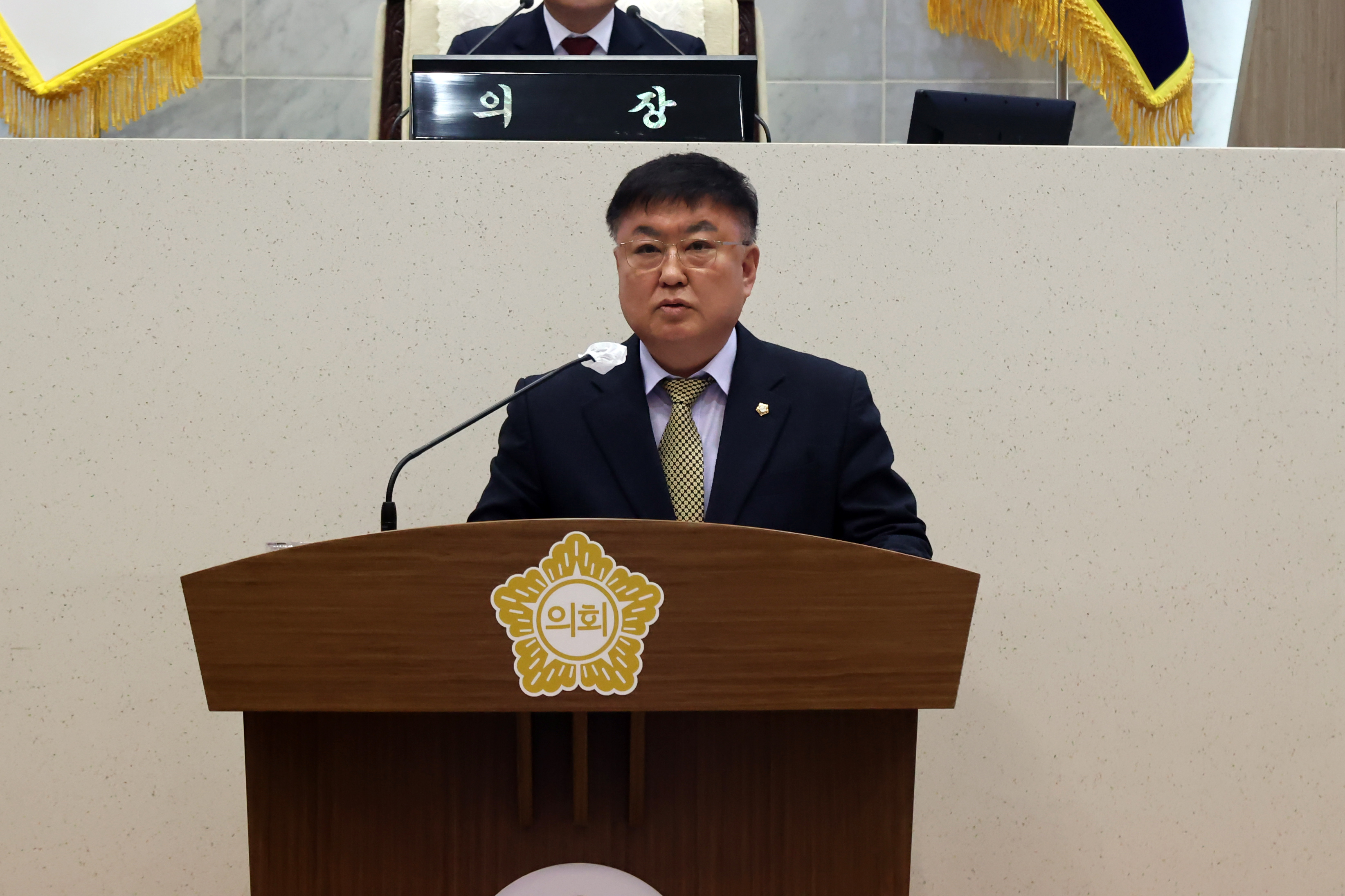 당진시의회 심의수 의원, 5분 자유발언