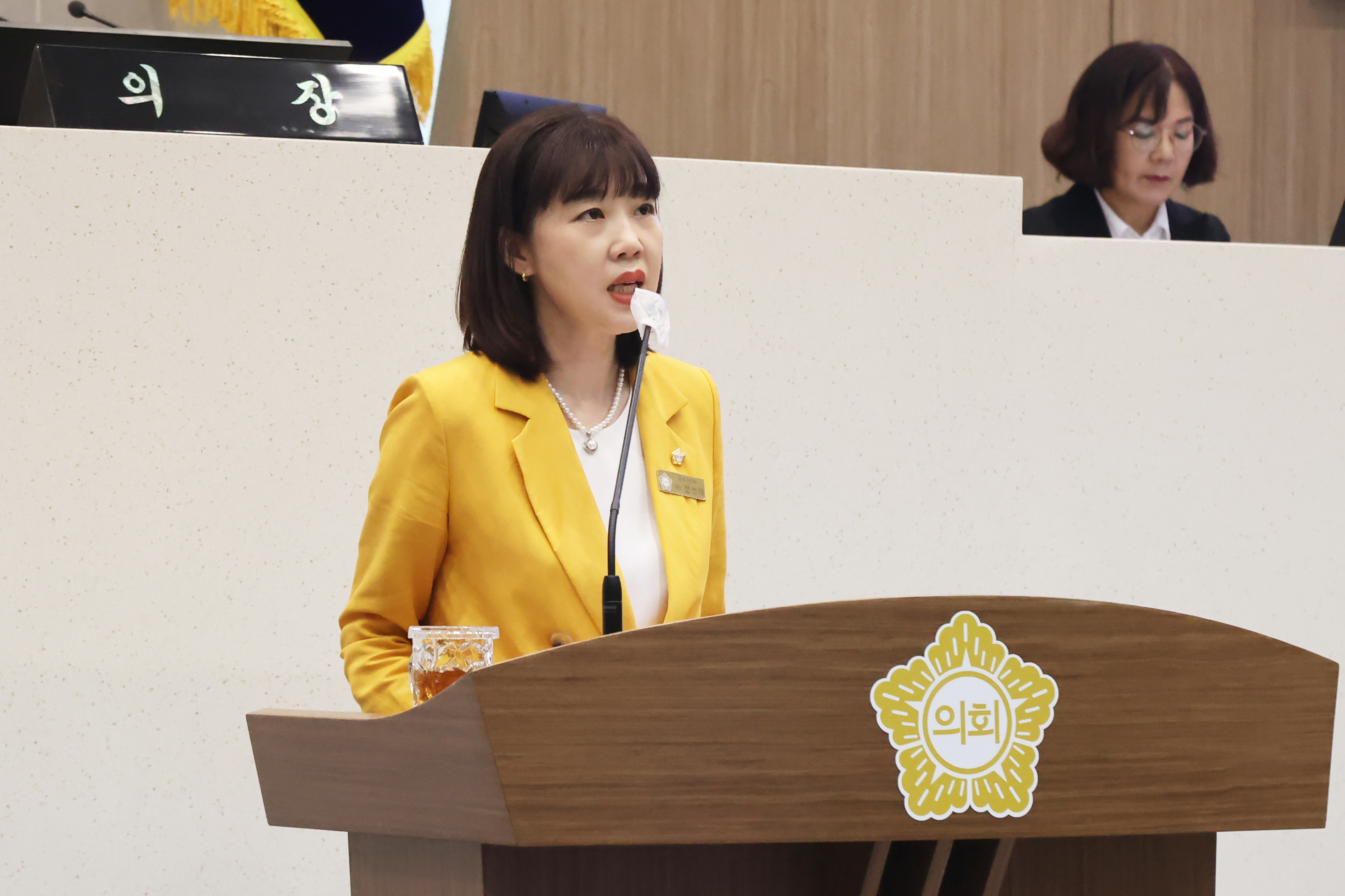 당진시의회 전선아 의원, 5분 자유발언